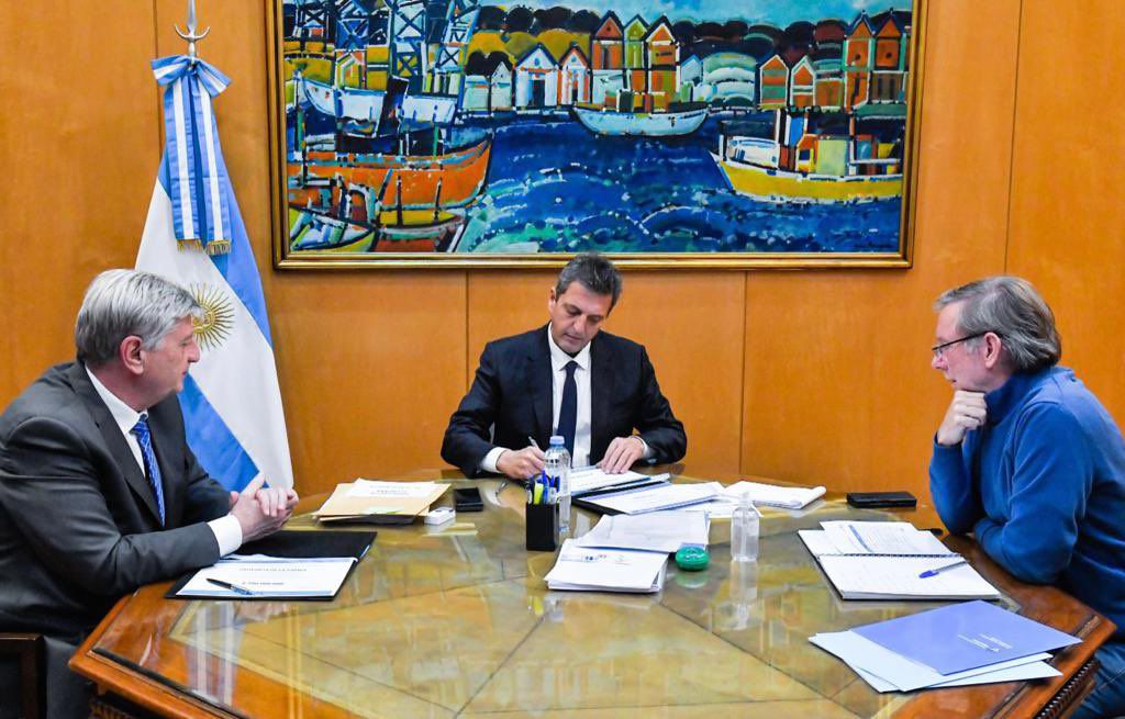 Sergio Massa y Sergio Ziliotto