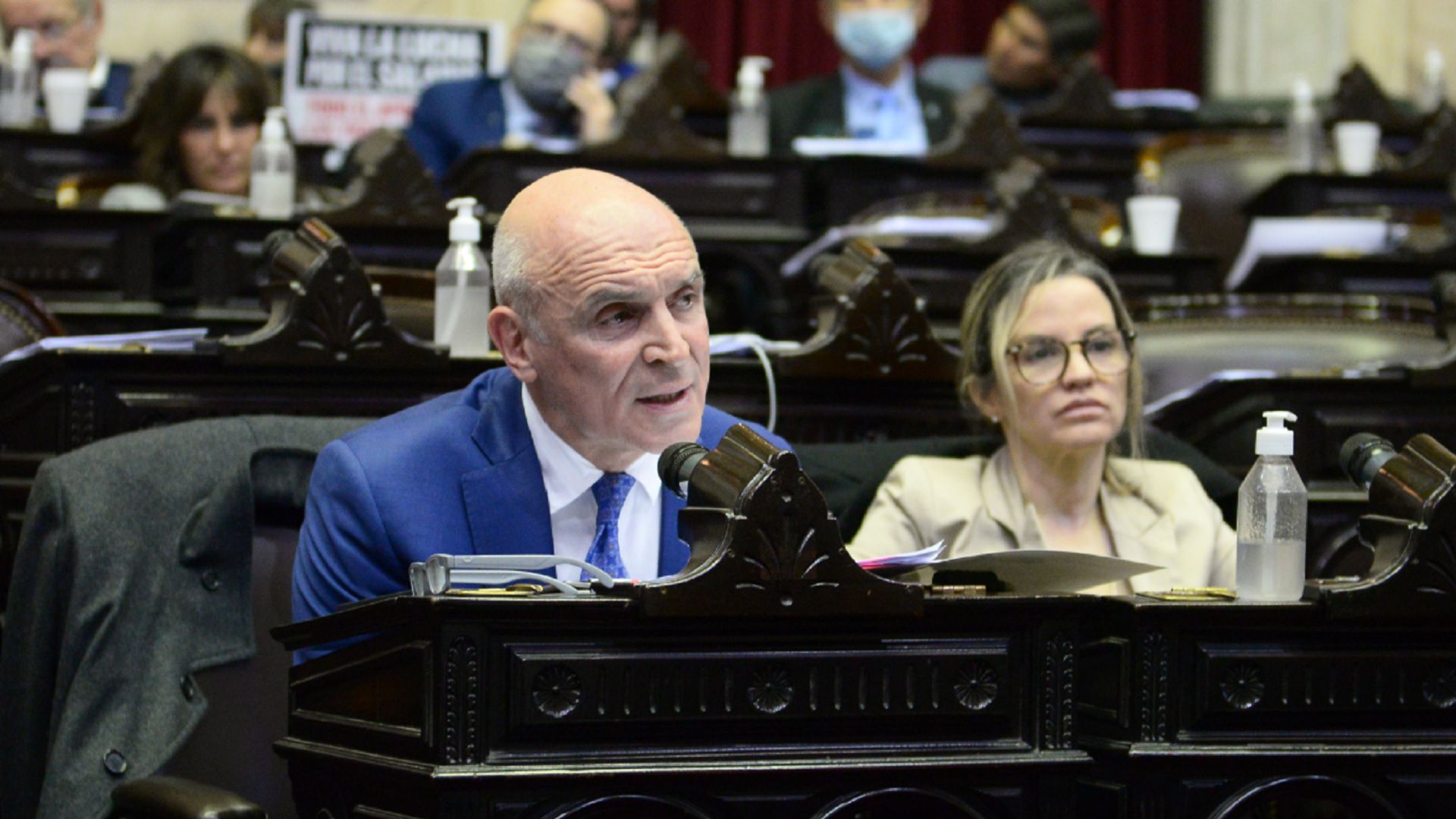 José Luis Espert y Carolina Píparo