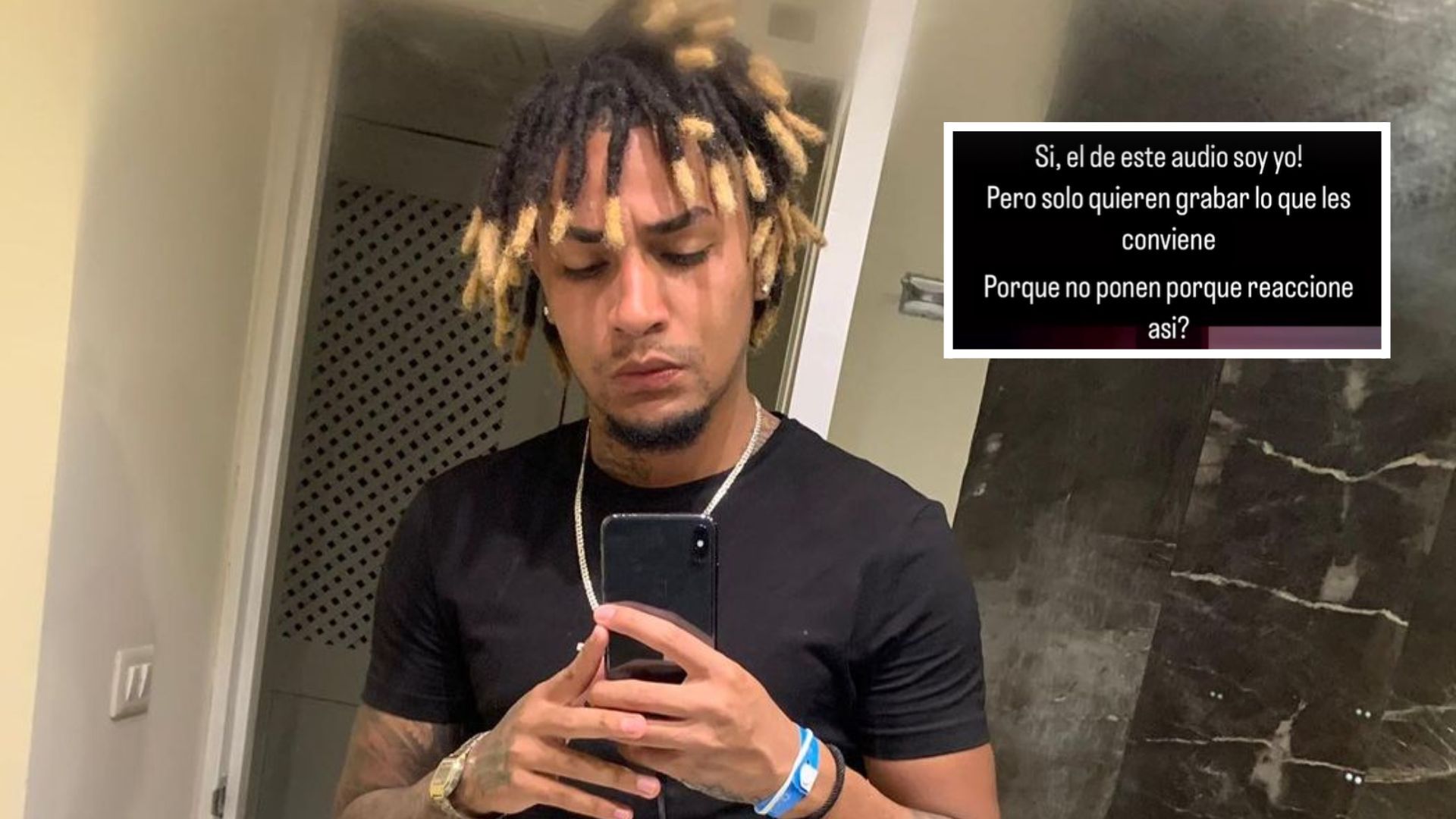 Youna se pronuncia por audio expuesto. (Instagram)