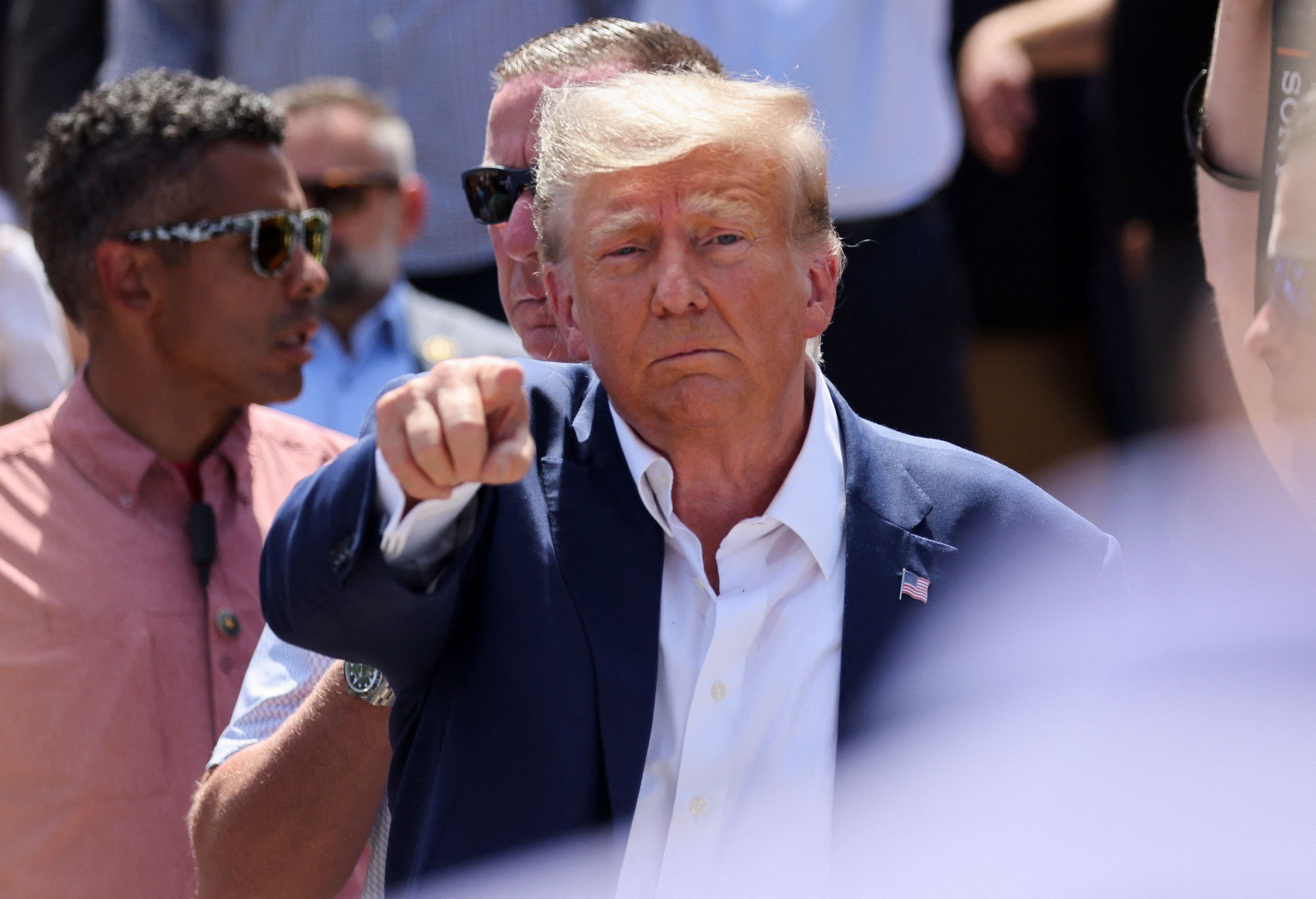 Donald Trump fue acusado de manipular los resultados de las elecciones de 2020 en Georgia. (REUTERS/Scott Morgan)
