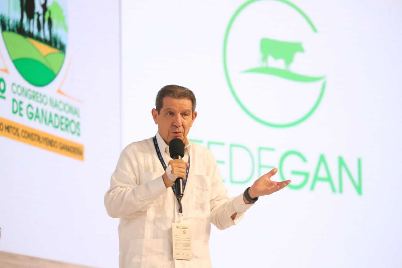 José Félix Lafaurie, presidente de Fedegán y esposo de María Fernanda Cabal. Foto: Cortesía
