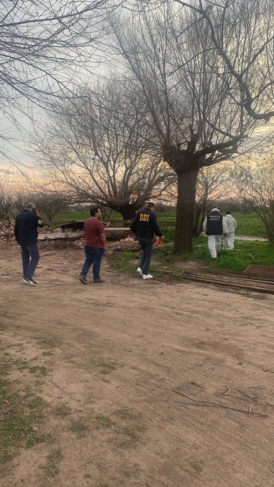 La inspección en el campo de General Rodríguez. Caso Fernando Pérez Algaba