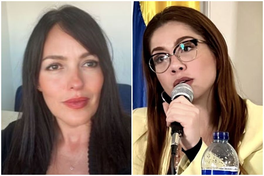 Angélica Monsalve y Catherine Juvinao