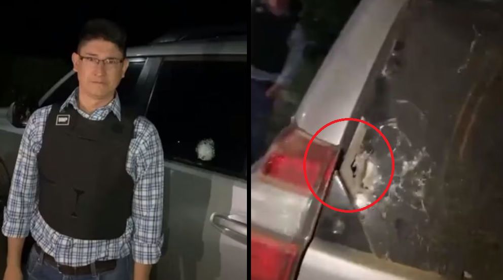 A través de un video en redes sociales, el mandatario local denunció el hecho | Captura de video