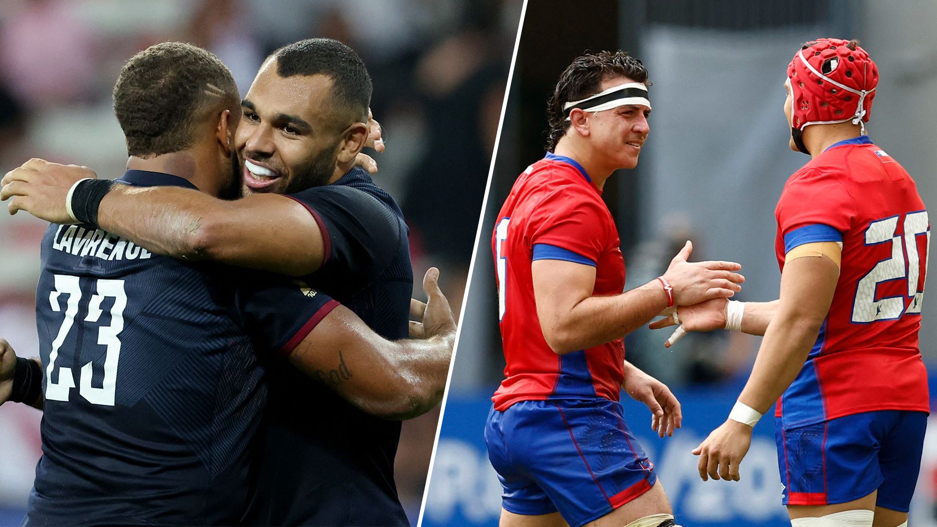 Inglaterra vs. Chile, Mundial de rugby