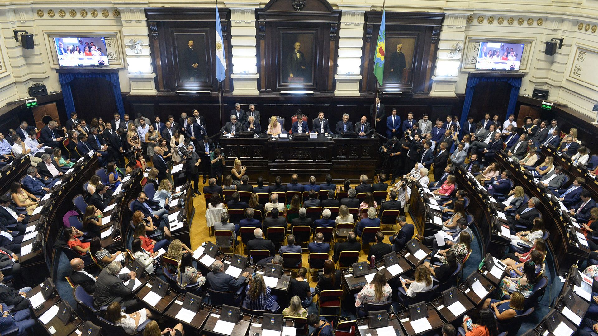 La Legislatura bonaerense tiene actualmente dos Cámaras (Aglaplata)