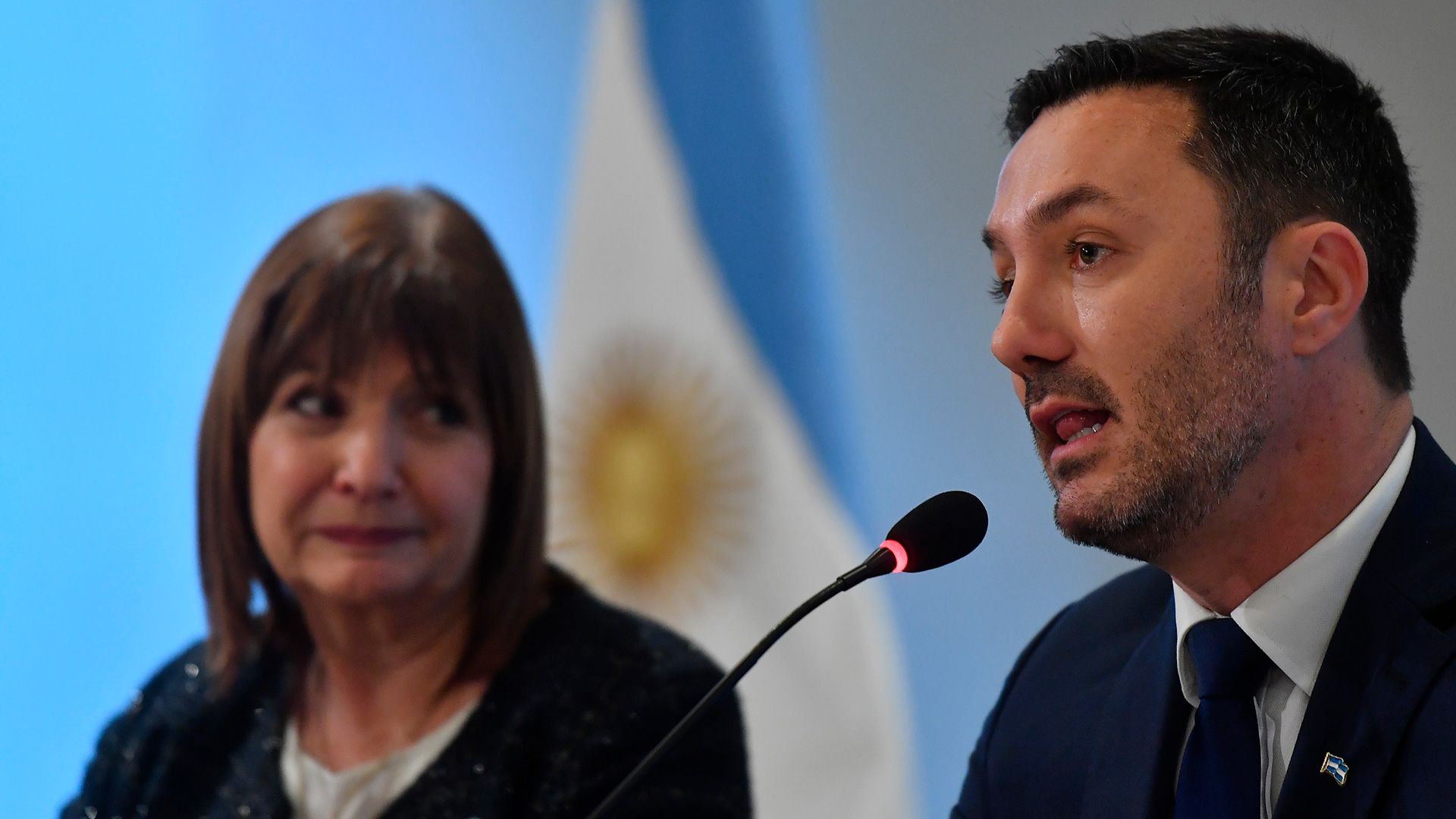 conferencia Patricia Bullrich Luis Petri