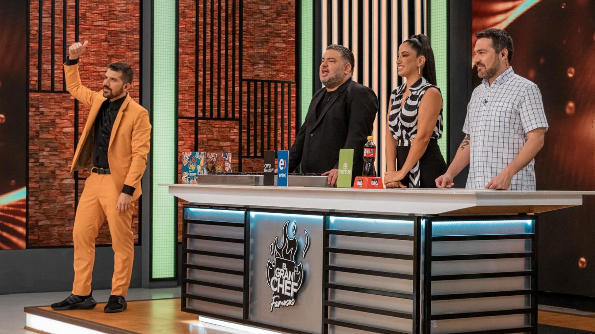 El Gran Chef Famosos, cuarta temporada en vivo. (Latina)
