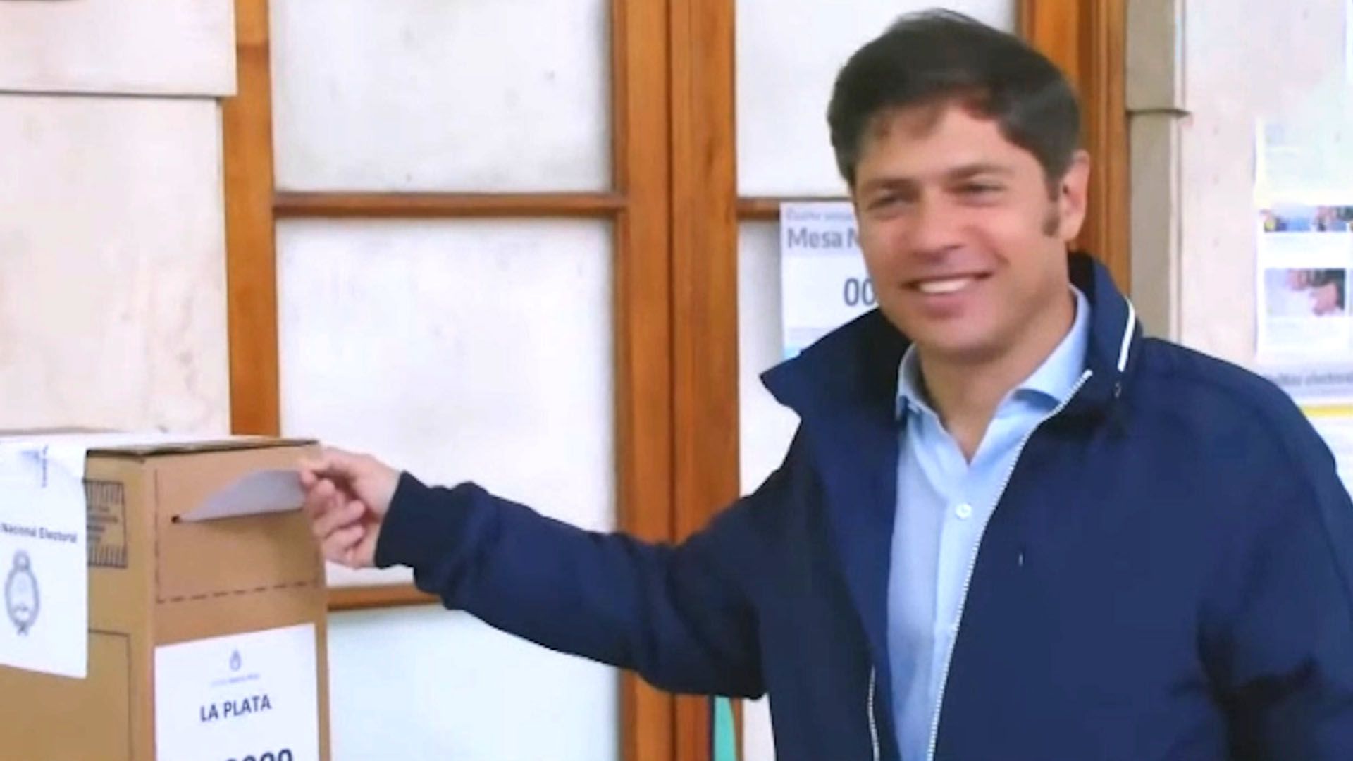 Elecciones 2023 - Vota Axel Kicillof