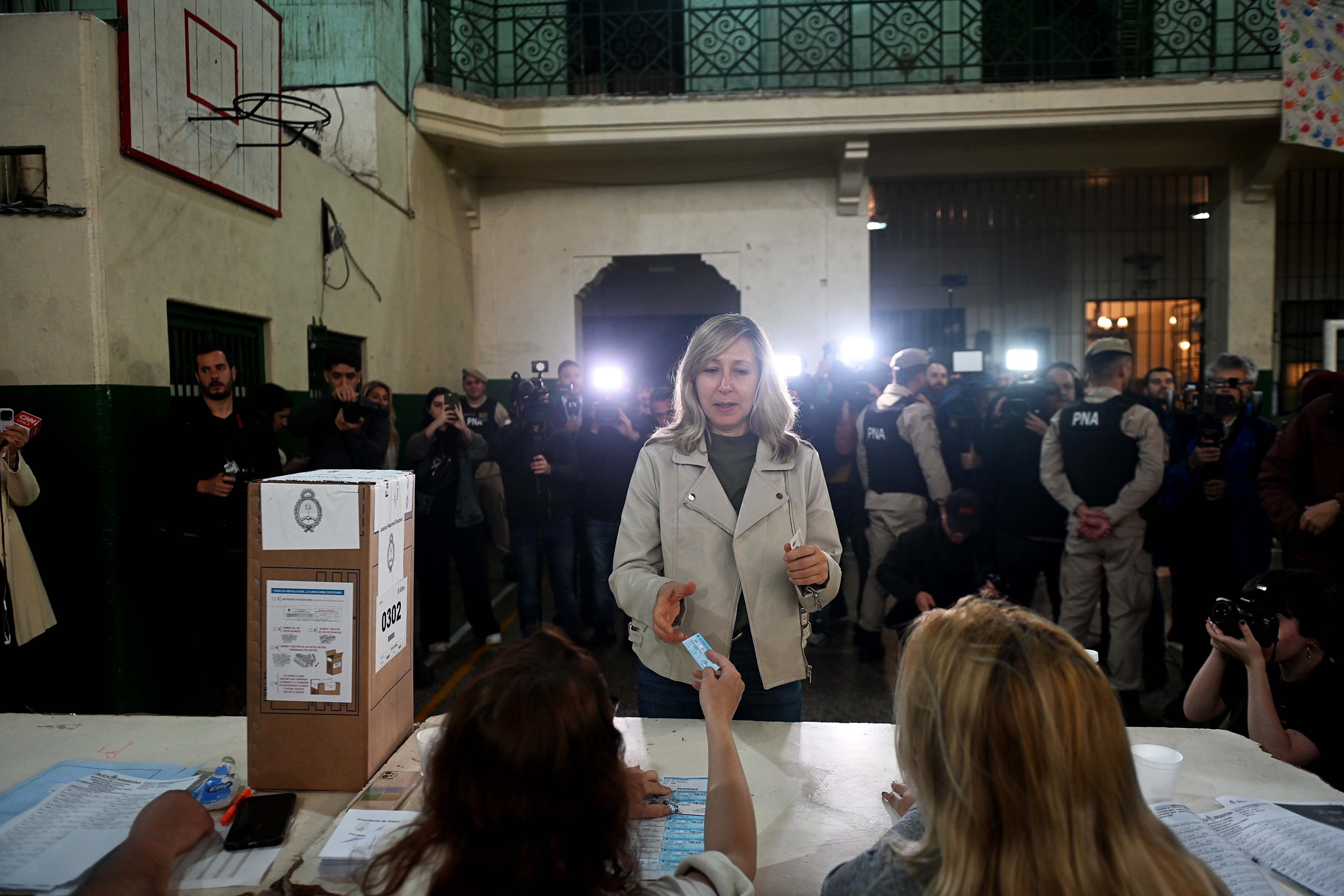 Myriam Bregman voto elecciones 2023