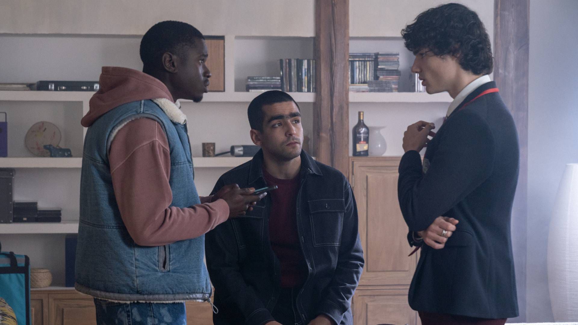 Omar Ayuso en imagen promocional de Élite 7