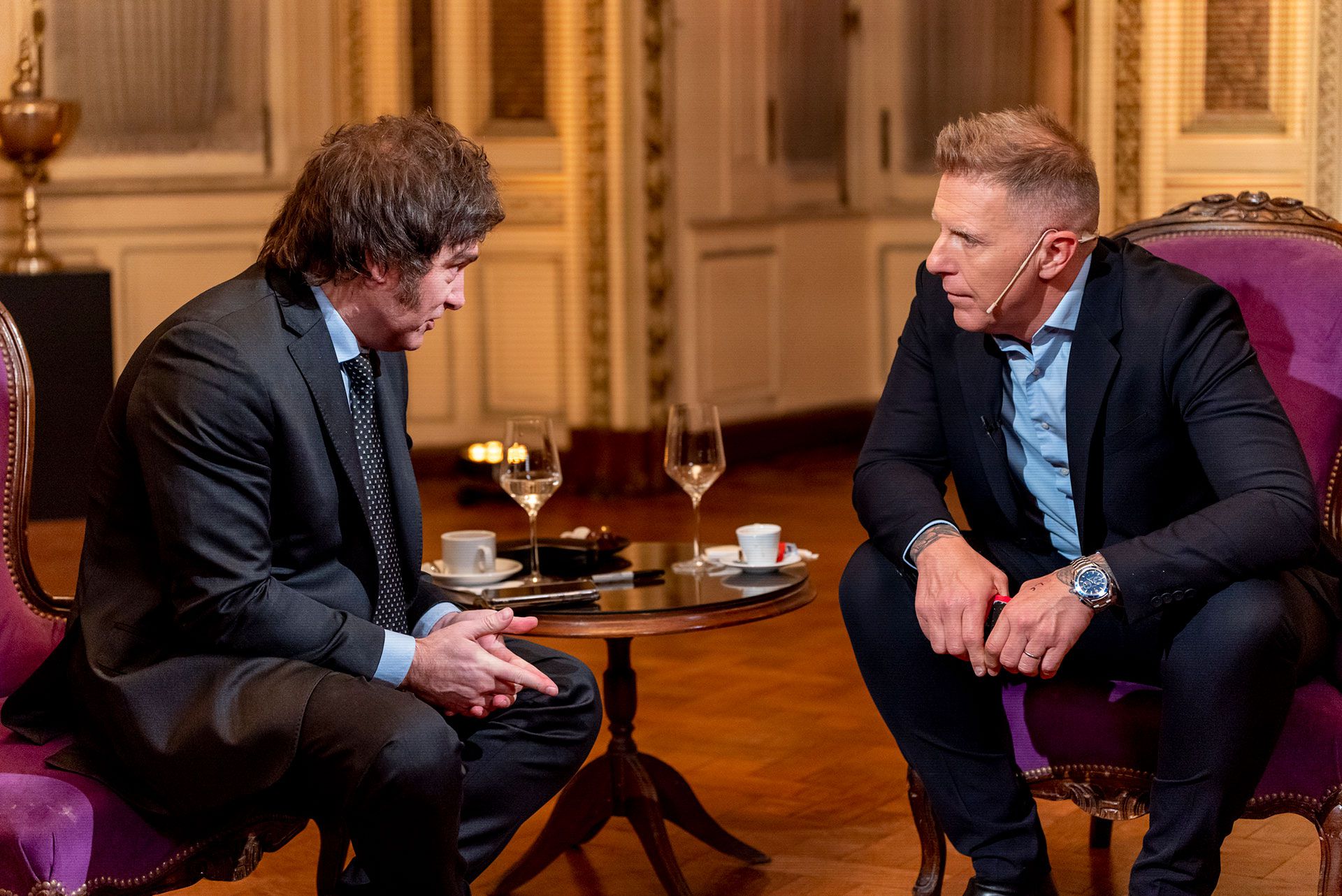 Entrevista Javier Milei - Alejandro Fantino - La última cena - Canal 9