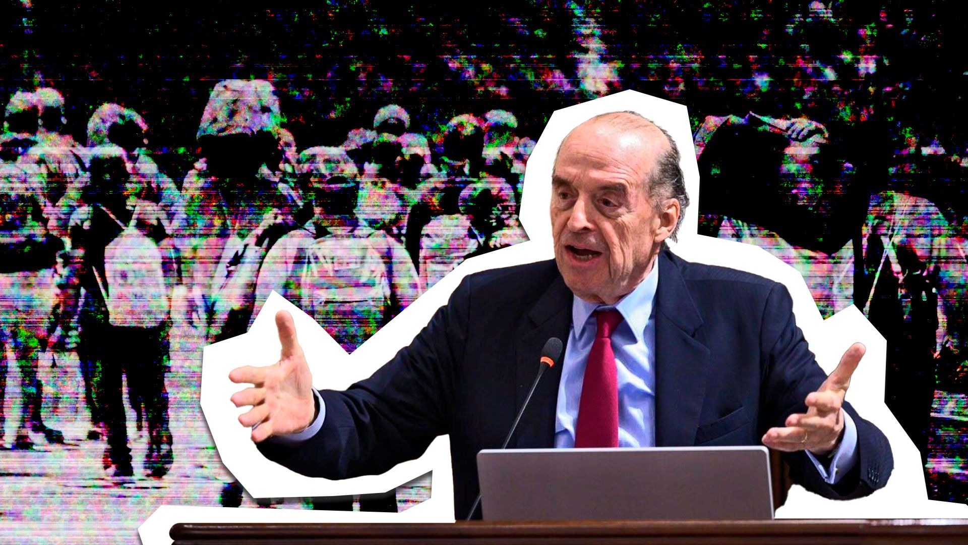 La Procuraduría abrió indagación preliminar al canciller Álvaro Leyva por crisis en el tapón del Darién - crédito Infobae/Jesús Aviles.