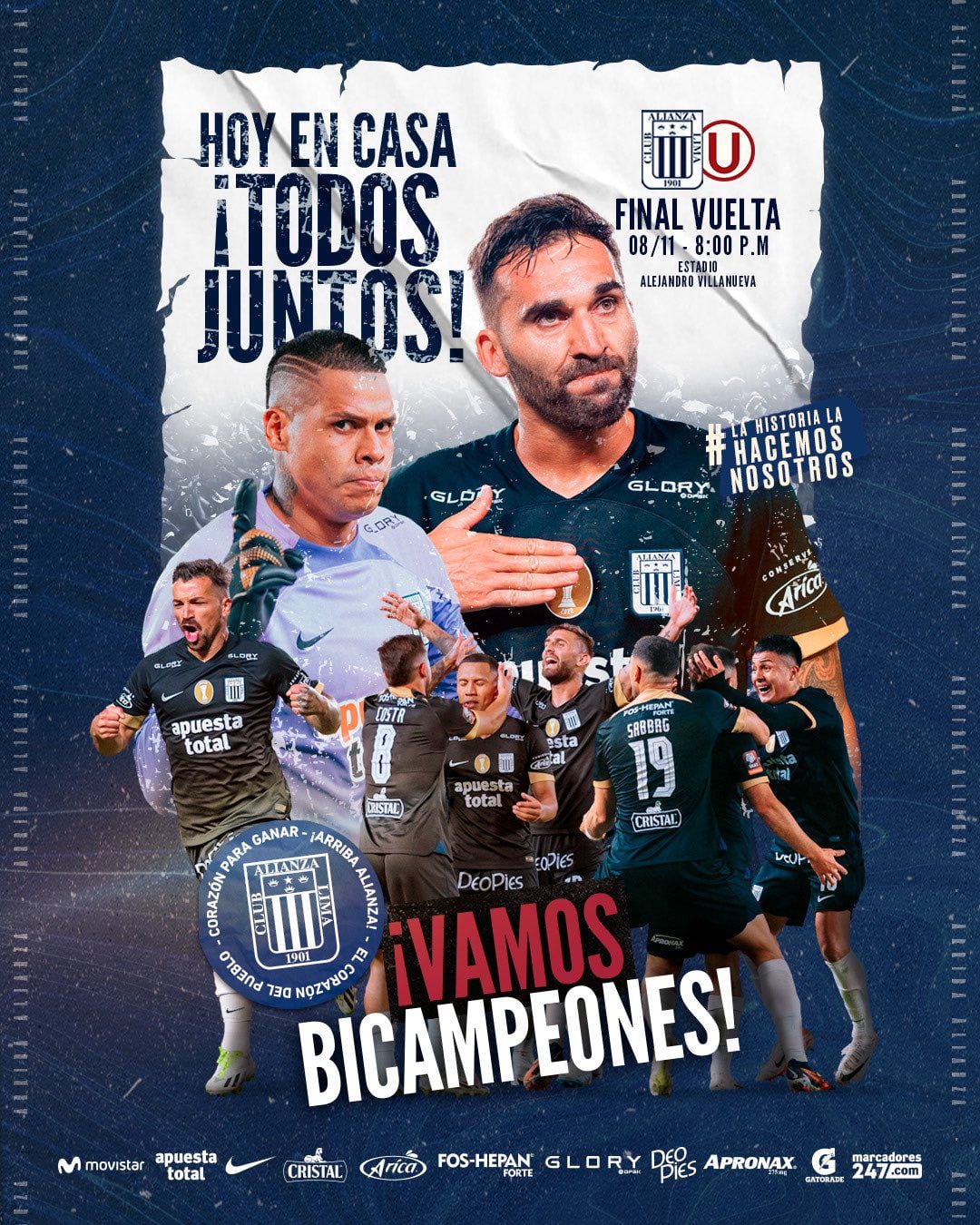 Aliento de Alianza Lima previo a la final en Matute ante Universitario de Deportes