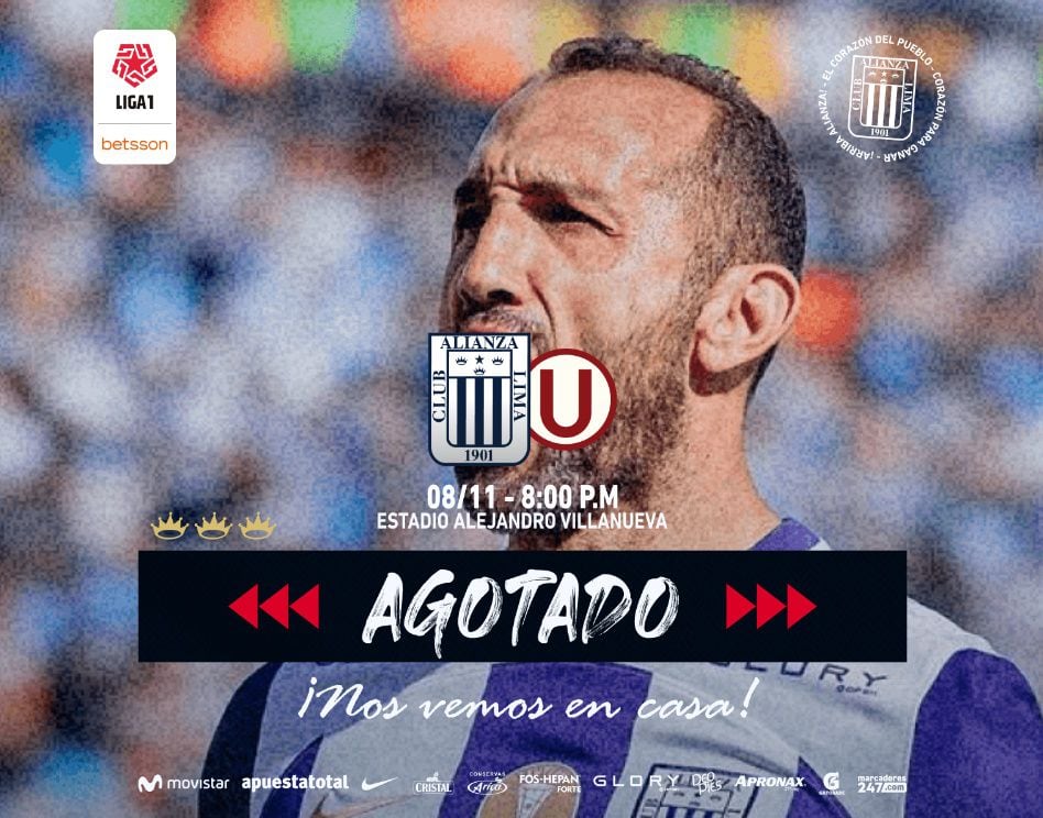 El estadio Alejandro Villanueva estará lleno para la final vuelta de la Liga 1 2023 entre Alianza Lima y Universitario. - captura: Joinnus