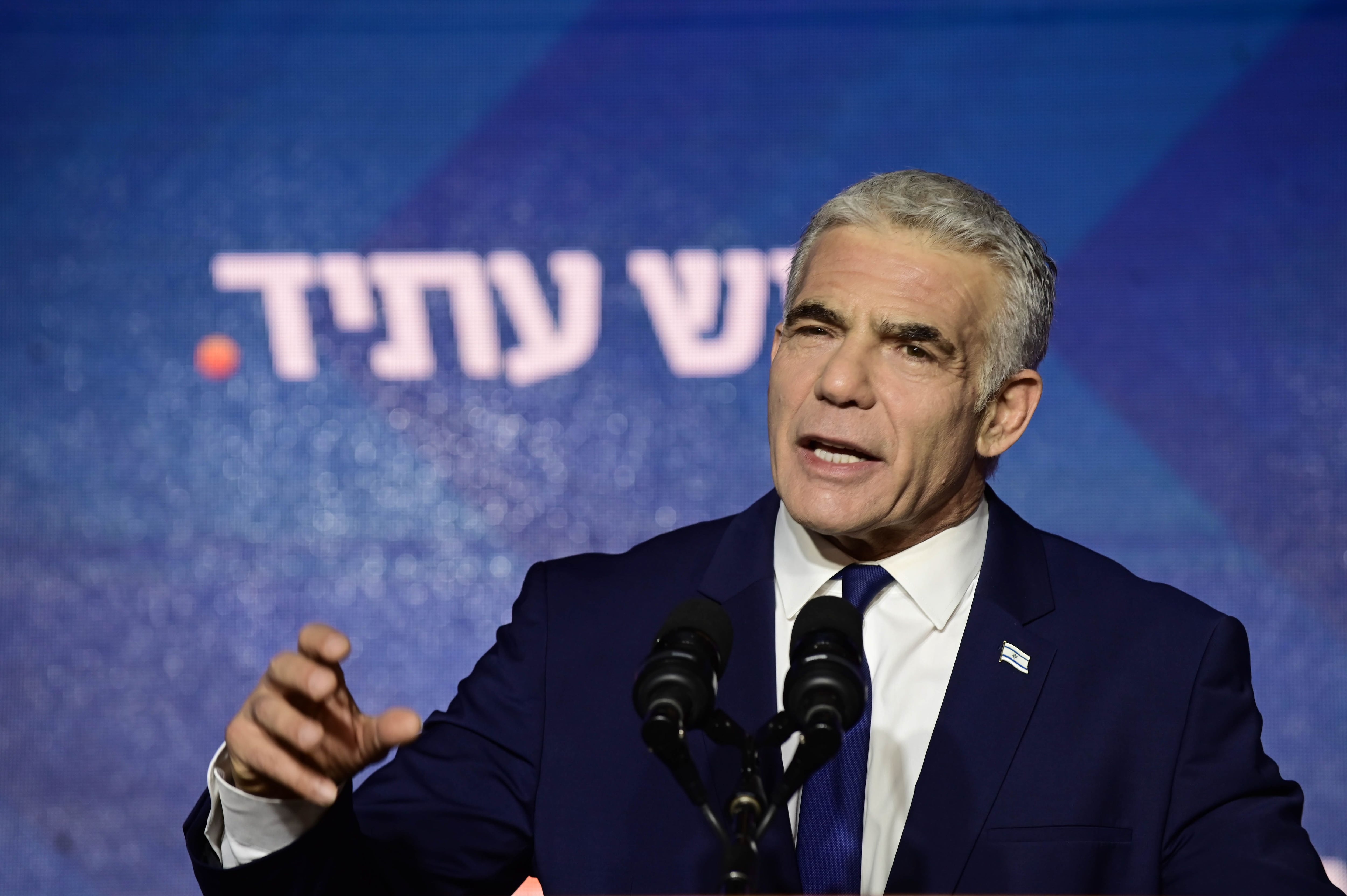 El ex primer ministro israelí Yair Lapid (Europa Press/Contacto/Tomer Neuberg/JINI)