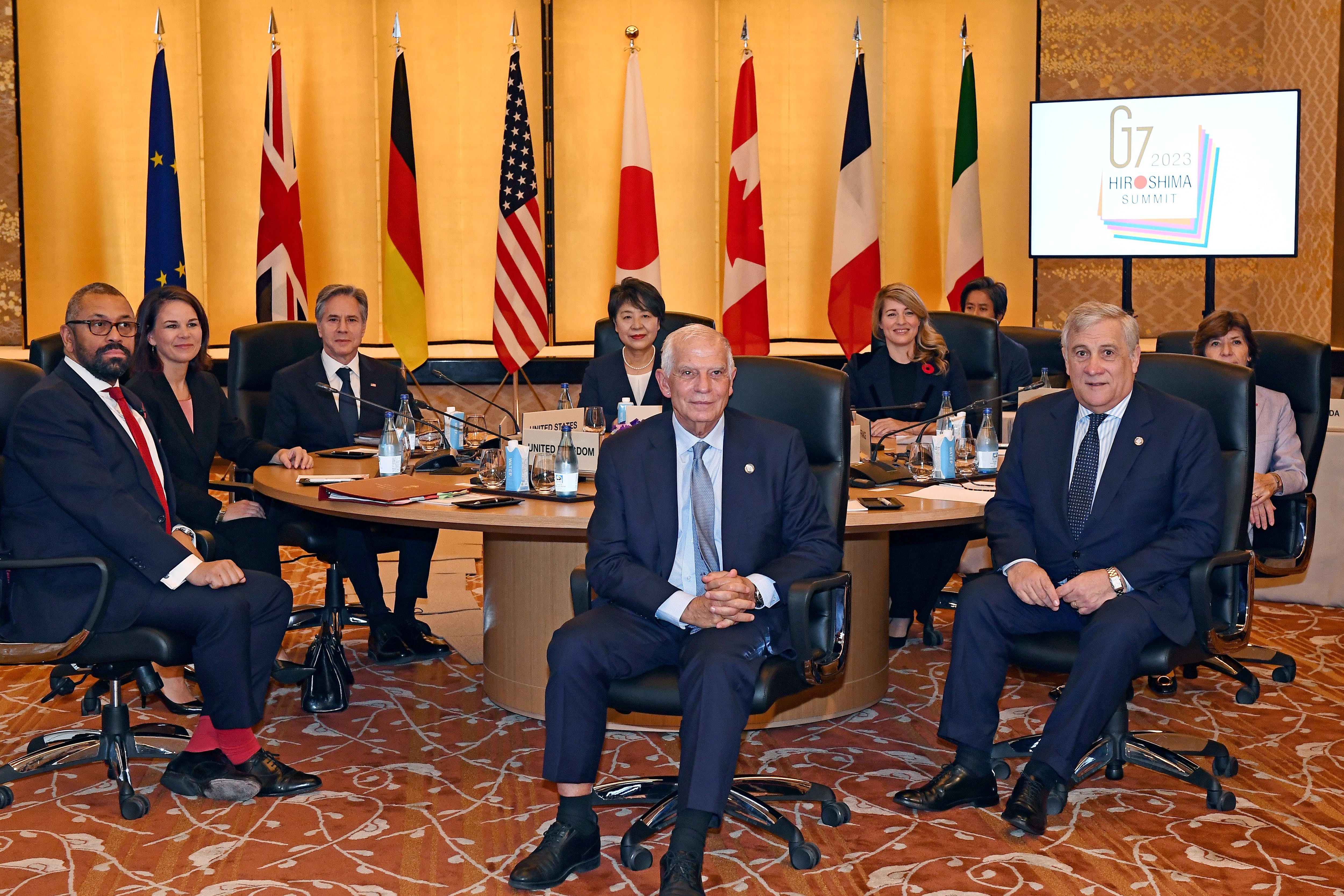 El G7 pidió una pausa humanitaria en Gaza y conden los ataques de Hamas contra Israel. (EFE) 