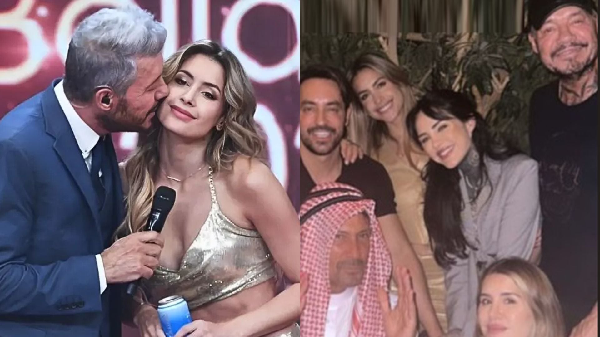 Marcelo Tinello llevó a Milett Figueroa a una íntima reunión con sus hijos.
