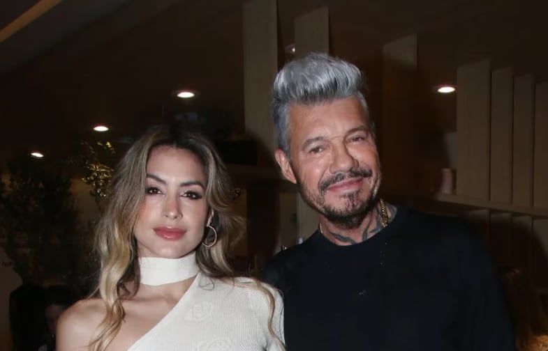 Marcelo Tinelli y Milett Figueroa estuvieron juntos en un evento.