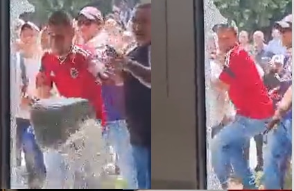 Como Cristian Yesid Lobo Pacheco fue identificado hombre sindicado de haber prendido fuego en la Registraduría de Gamarra, Cesar- crédito @Cristanchobaal/ X