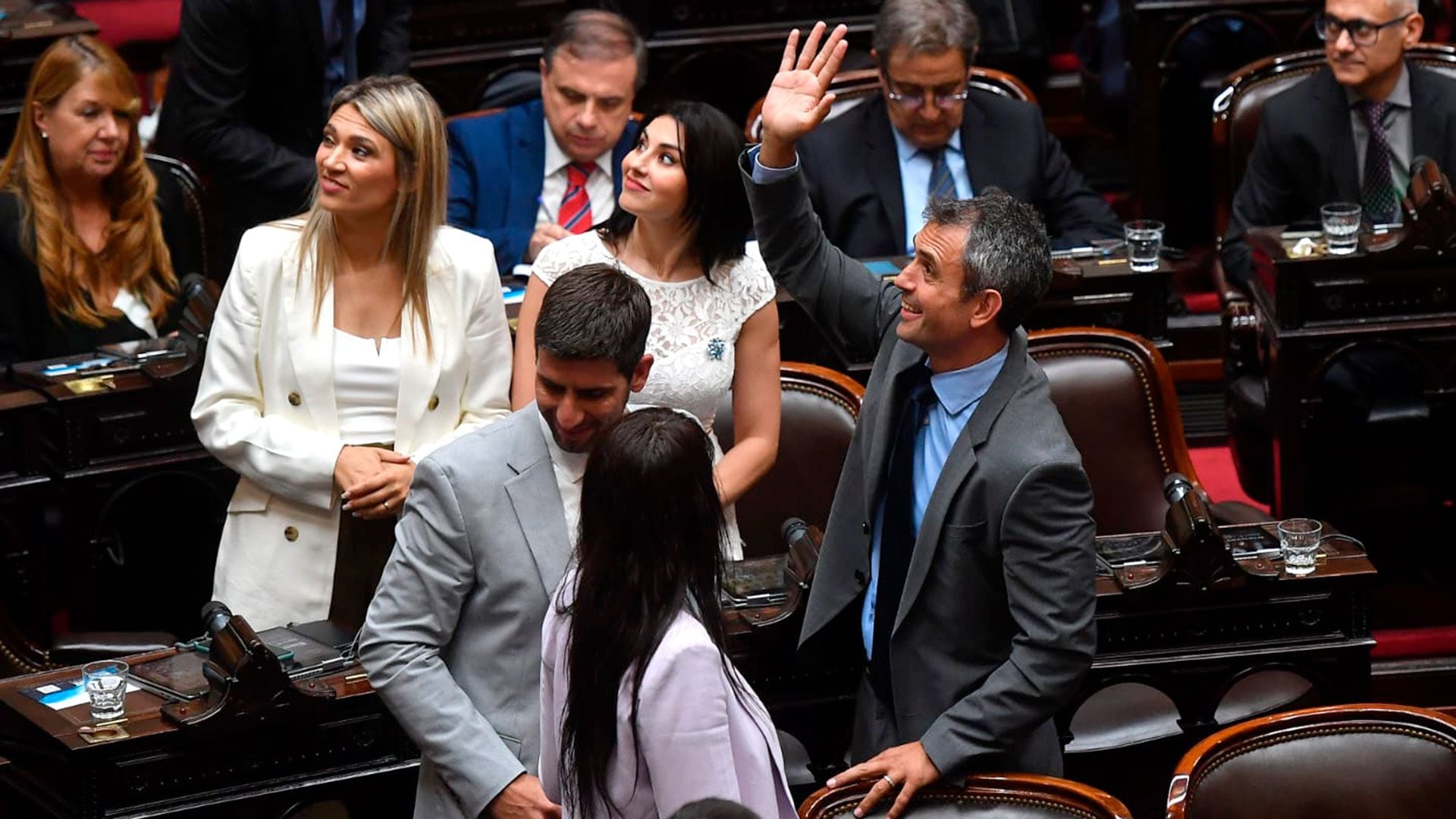 sesion jura de diputados 2023 Martin Menem