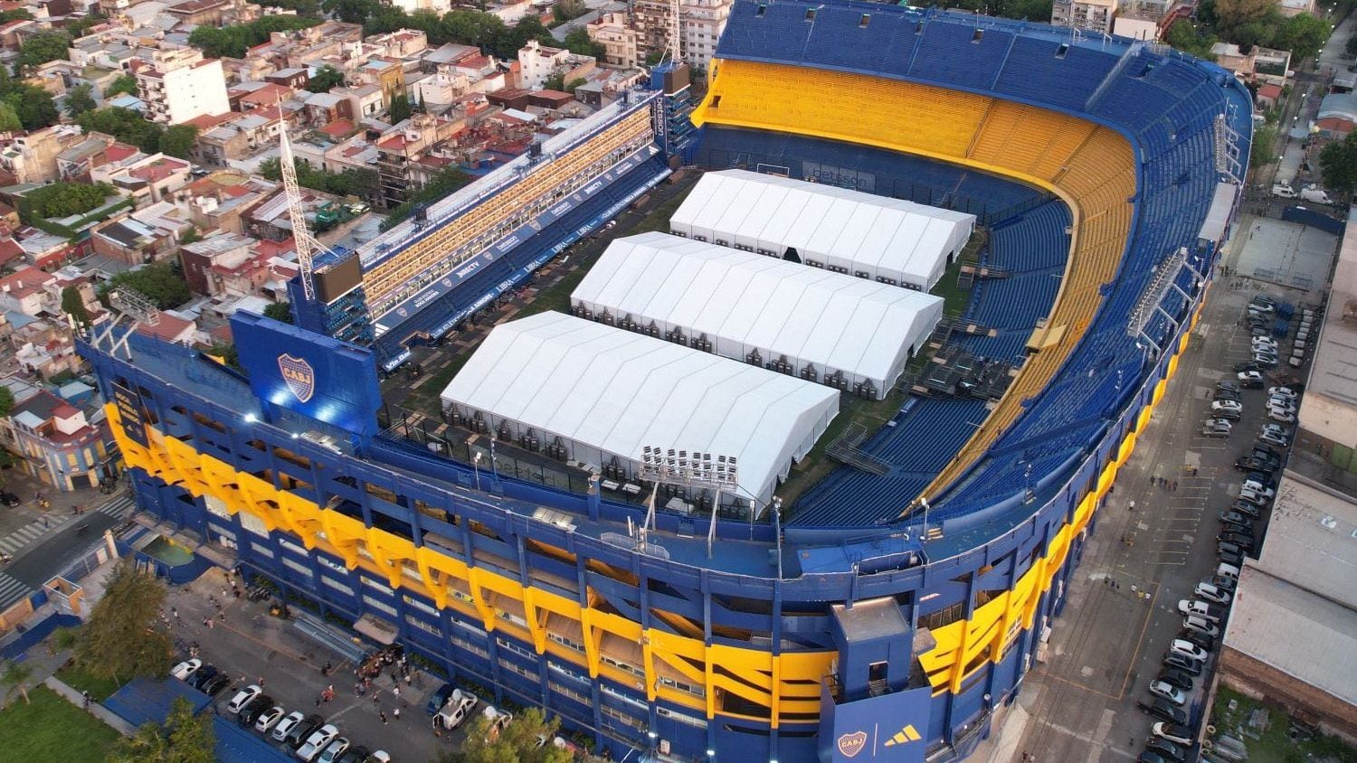 Carpas en Boca