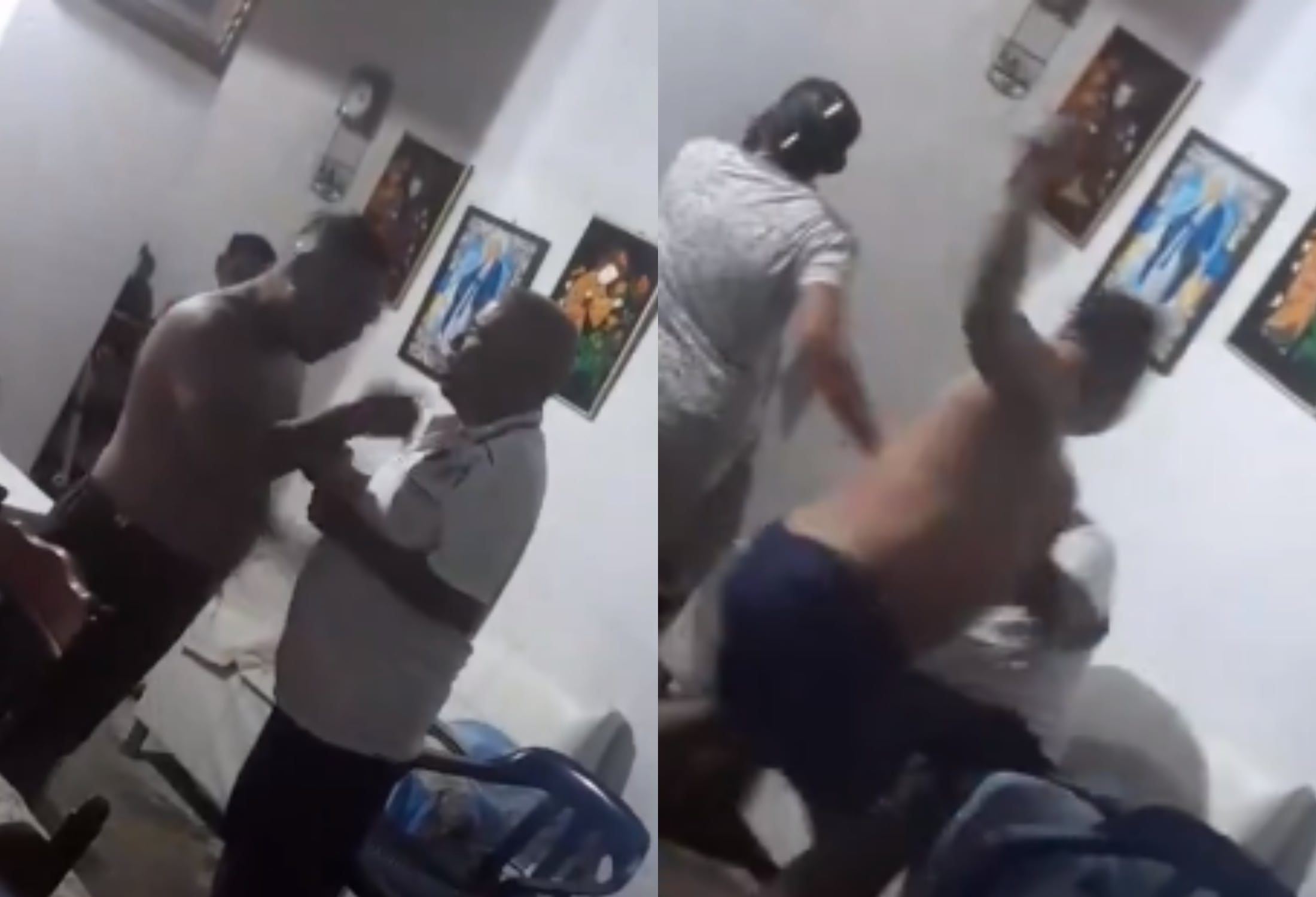 Hombre golpeó a su padre de la tercera edad