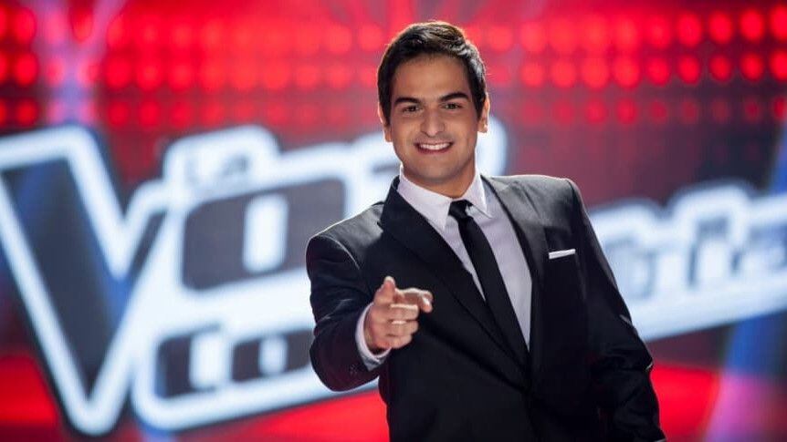 Alejandro Palacio, presentador colombiano, recordado por su aparición en La Voz Colombia. Foto: Caracol TV.
