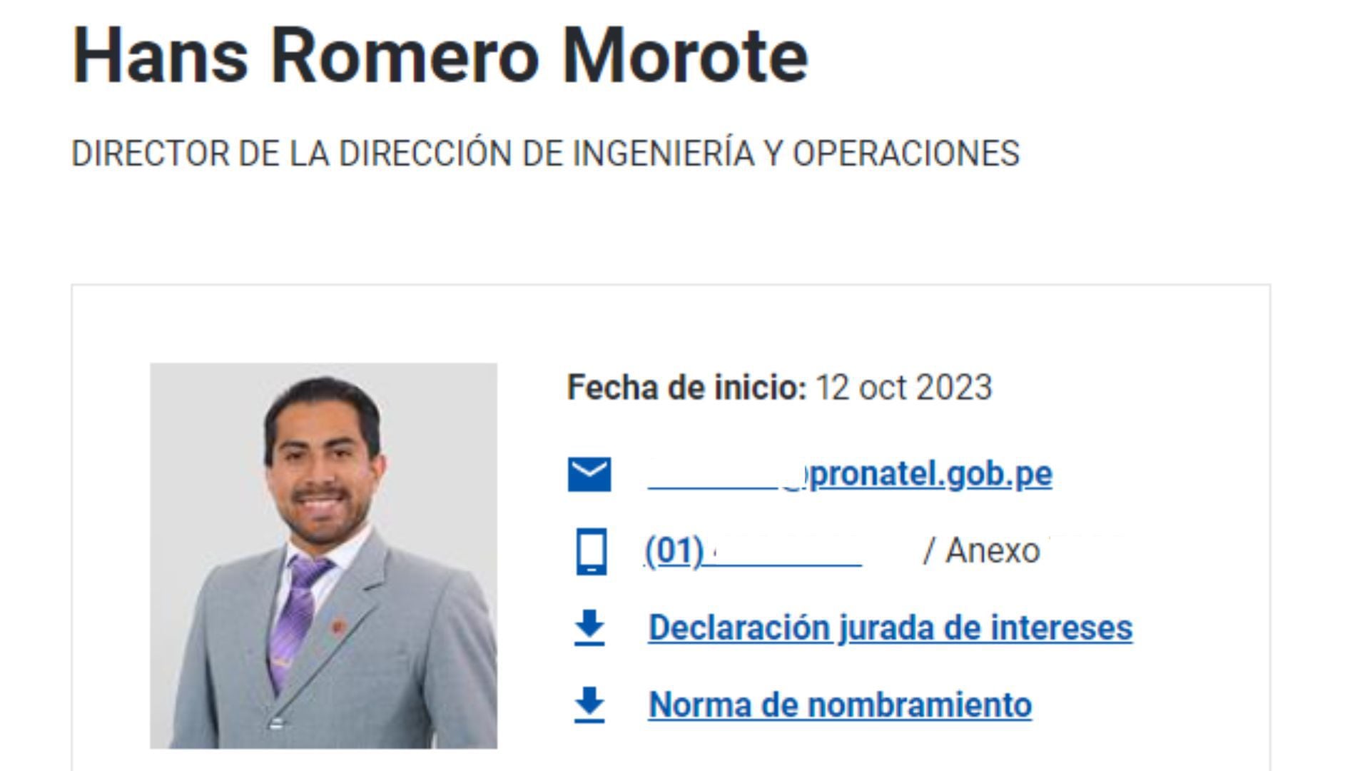Se sabe que Liu Ming Farfán empezó a trabajar en noviembre del 2023 y estuvo hasta la primera semana de enero del 2024 por un total de 47 días.