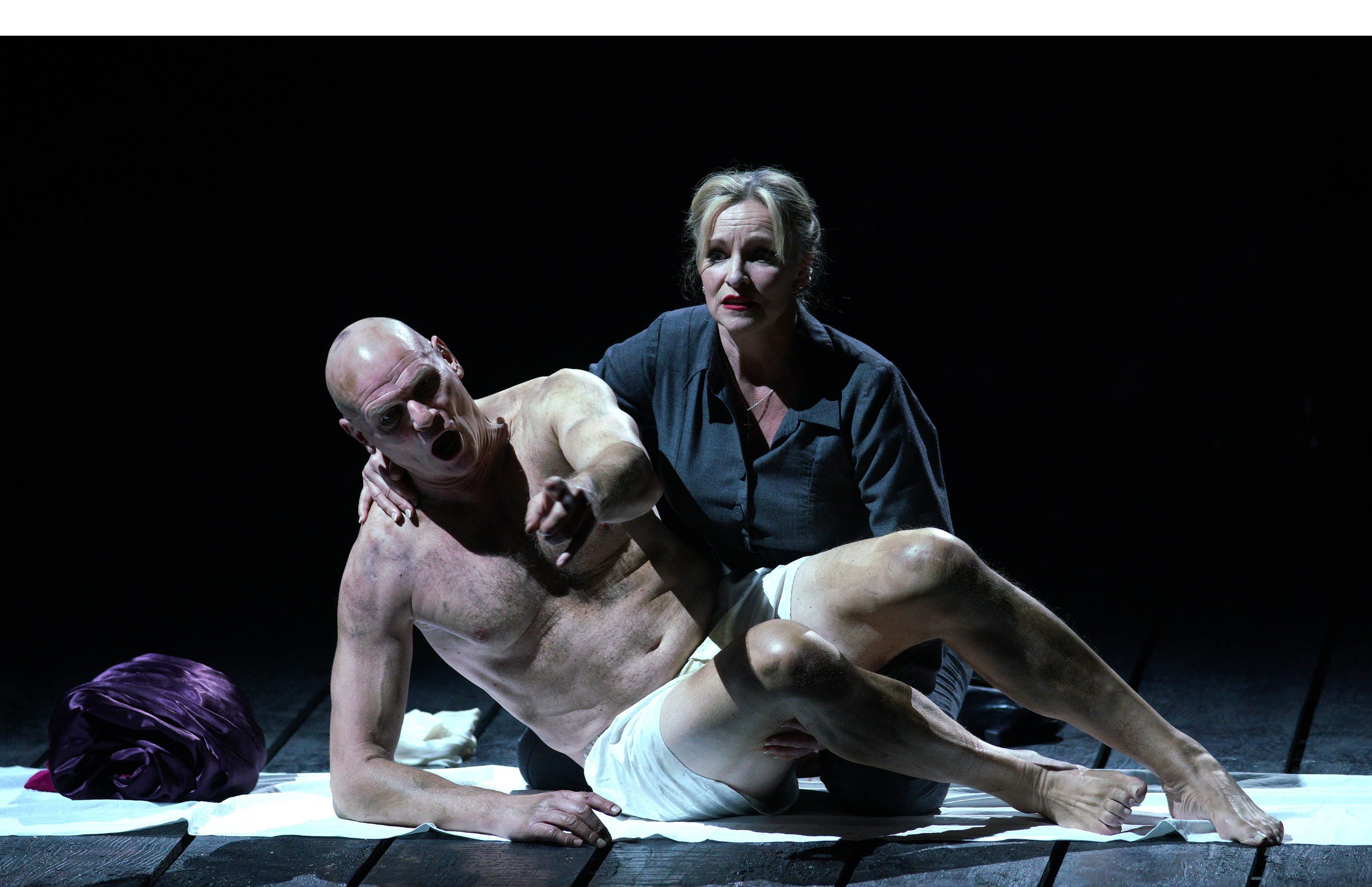 26/01/2024 Una escena de 'Lear', en el Teatro Real EUROPA ESPAÑA CULTURA JAVIER DEL REAL