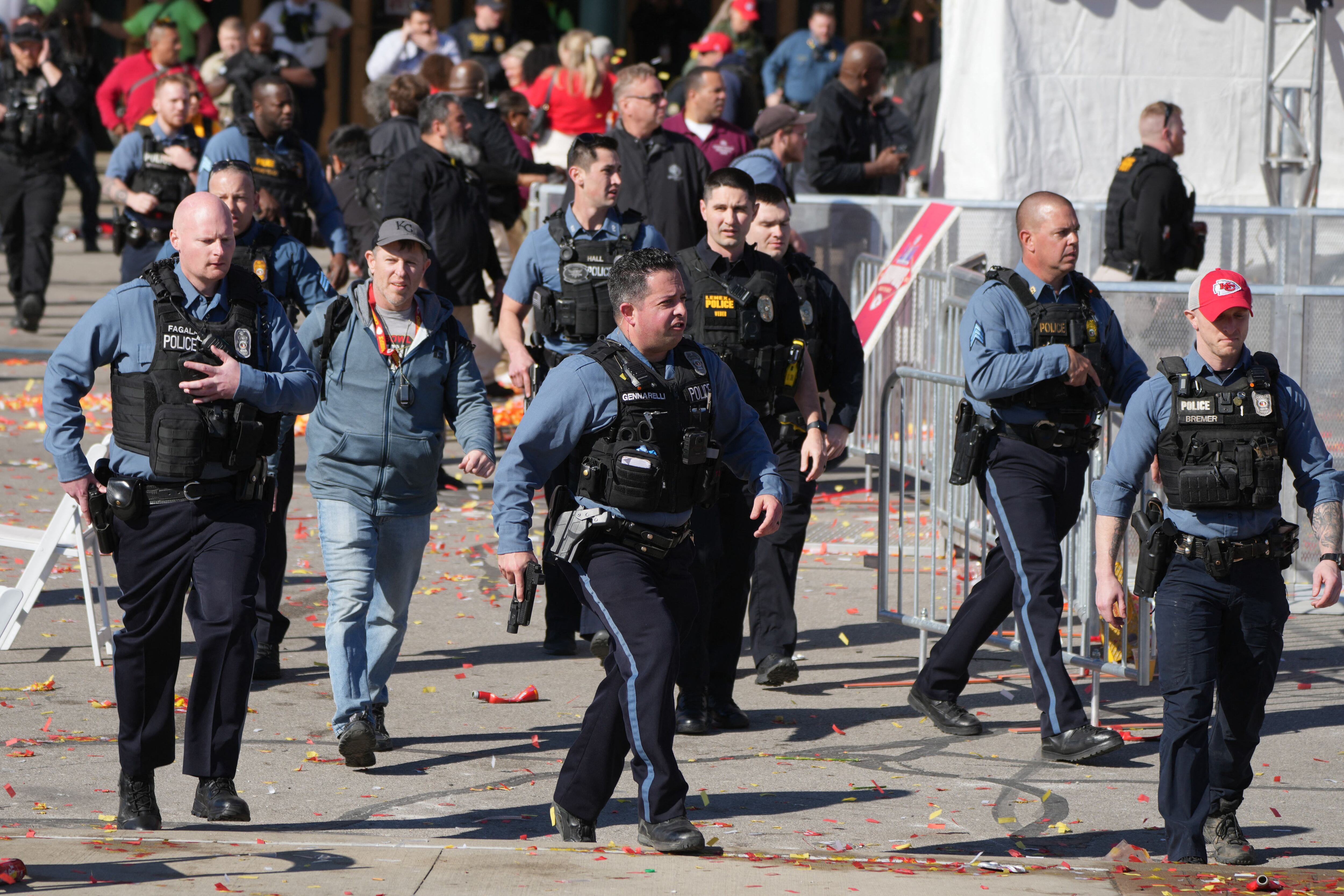 Hay al menos dos detenidos (Credit: Kirby Lee-USA TODAY Sports)