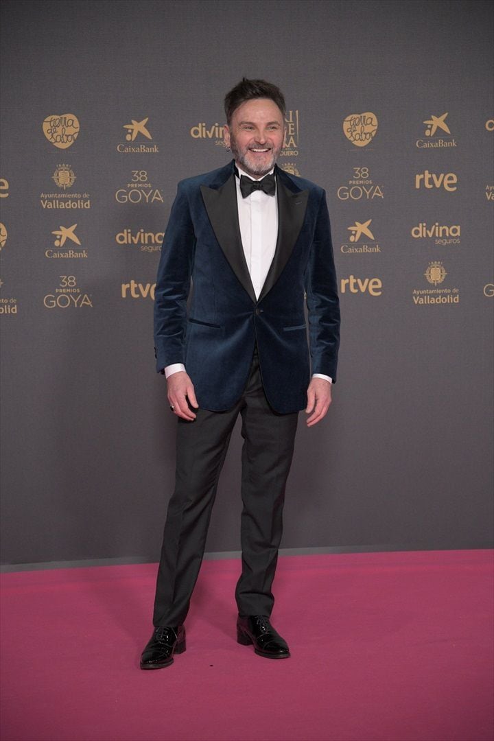 El actor Fernando Tejero posa en la alfombra rosa previa a la gala de la 38.ª edición de los Premios Goya