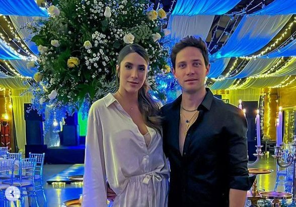 Daniela Ospina y Gabriel Coronel. Foto: Instagram @daniela_ospina5