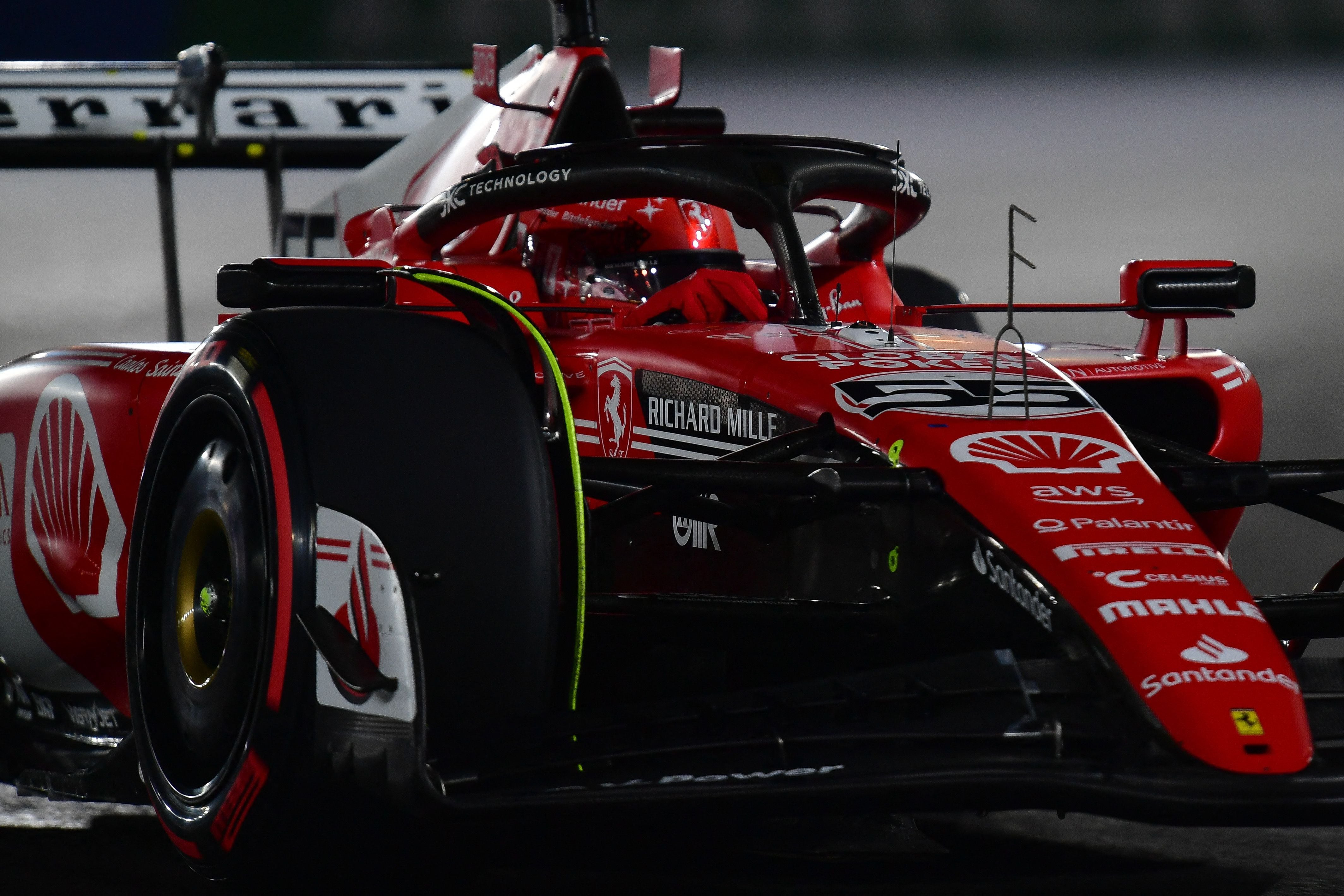 Carlos Sainz en Las Vegas (Gary A. Vasquez-USA TODAY Sports)