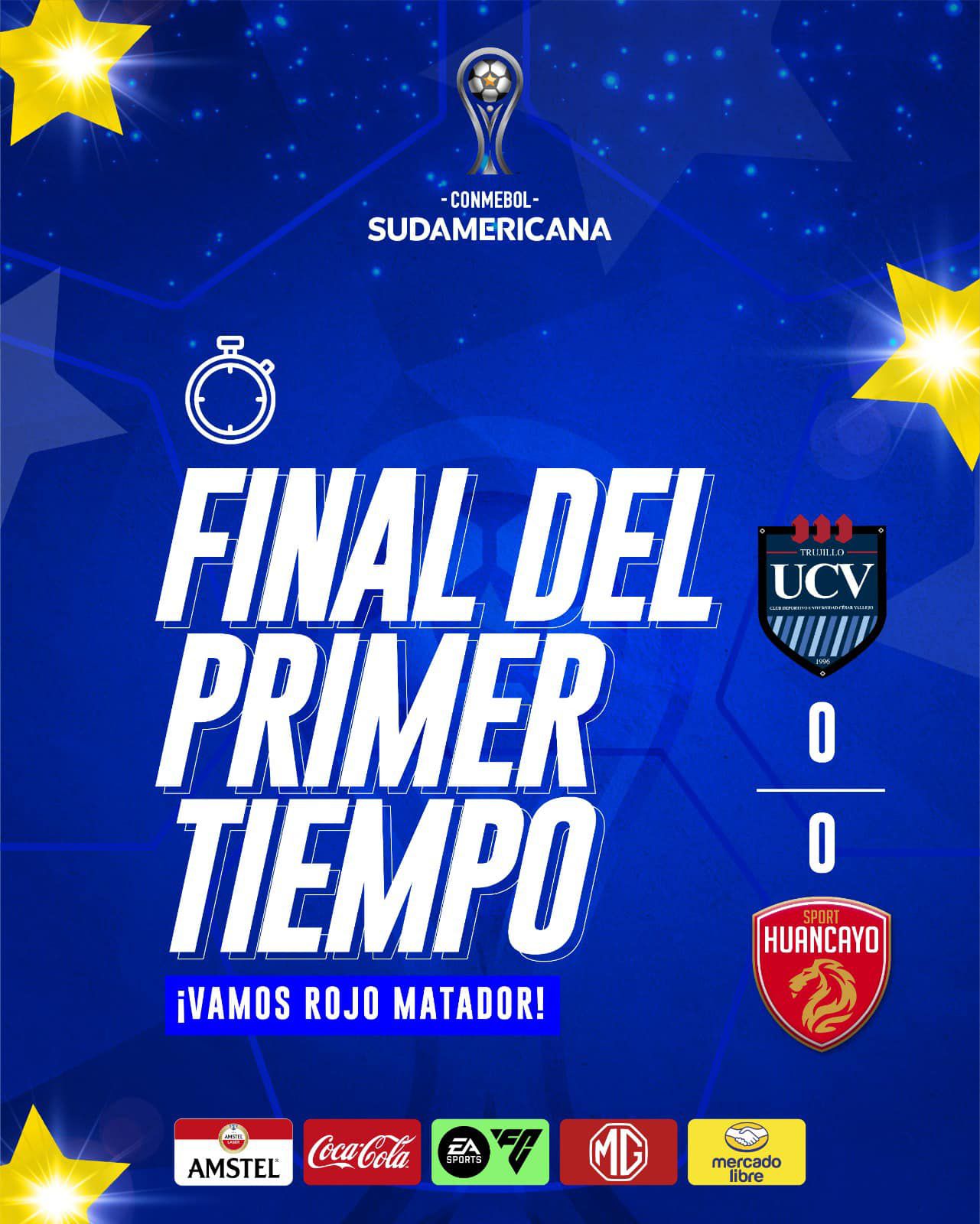 César Vallejo vs Sport Huancayo: partido por la Copa Sudamericana 2024