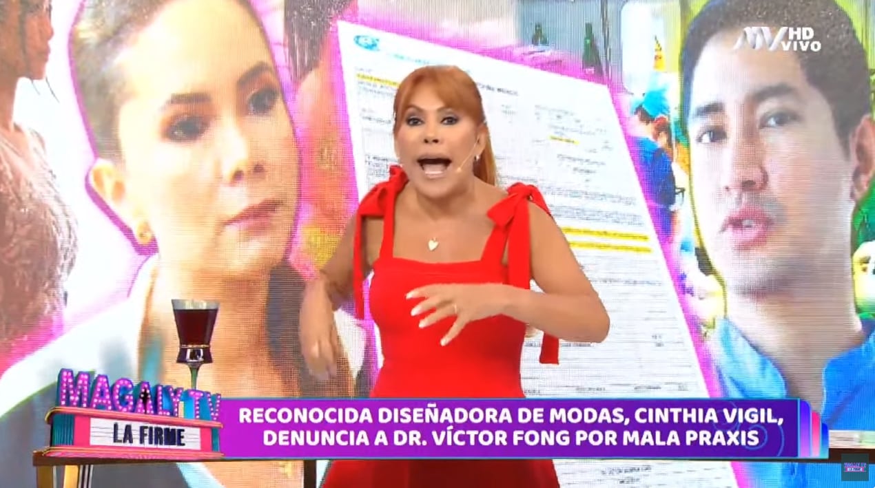 Magaly TV La Firme. (Foto: Captura de ATV)