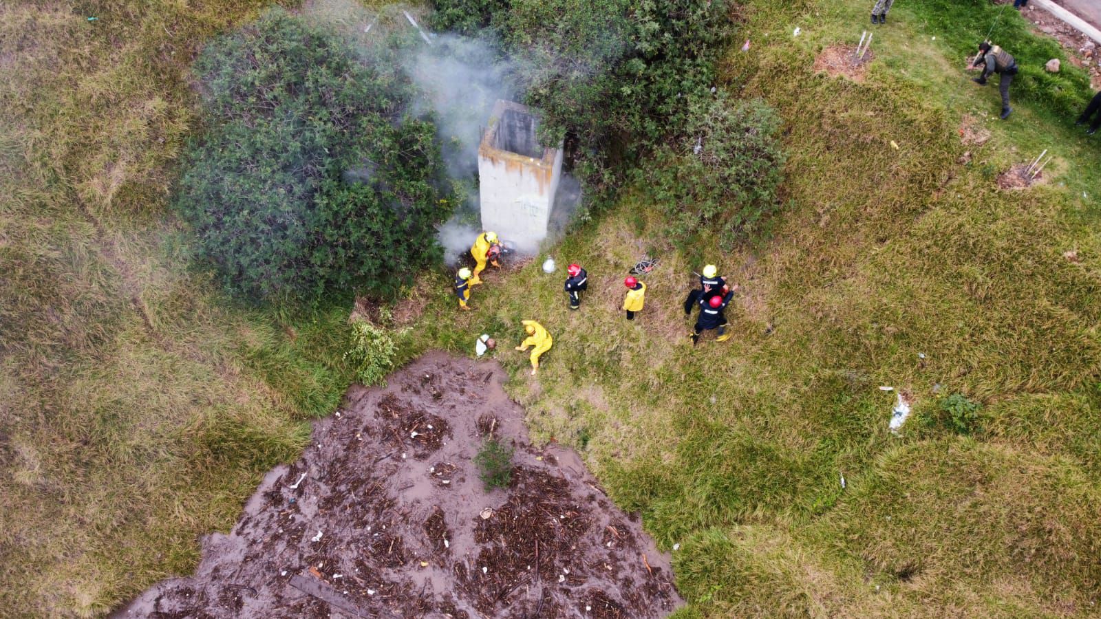 Avalancha en Jamondino, zona rural de Pasto-Colombia-29 de marzo del 2024