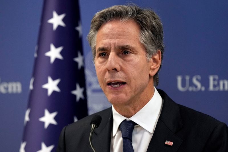 El secretario de Estado de Estados Unidos, Antony Blinken. Jacquelyn Martin/Pool via REUTERS
