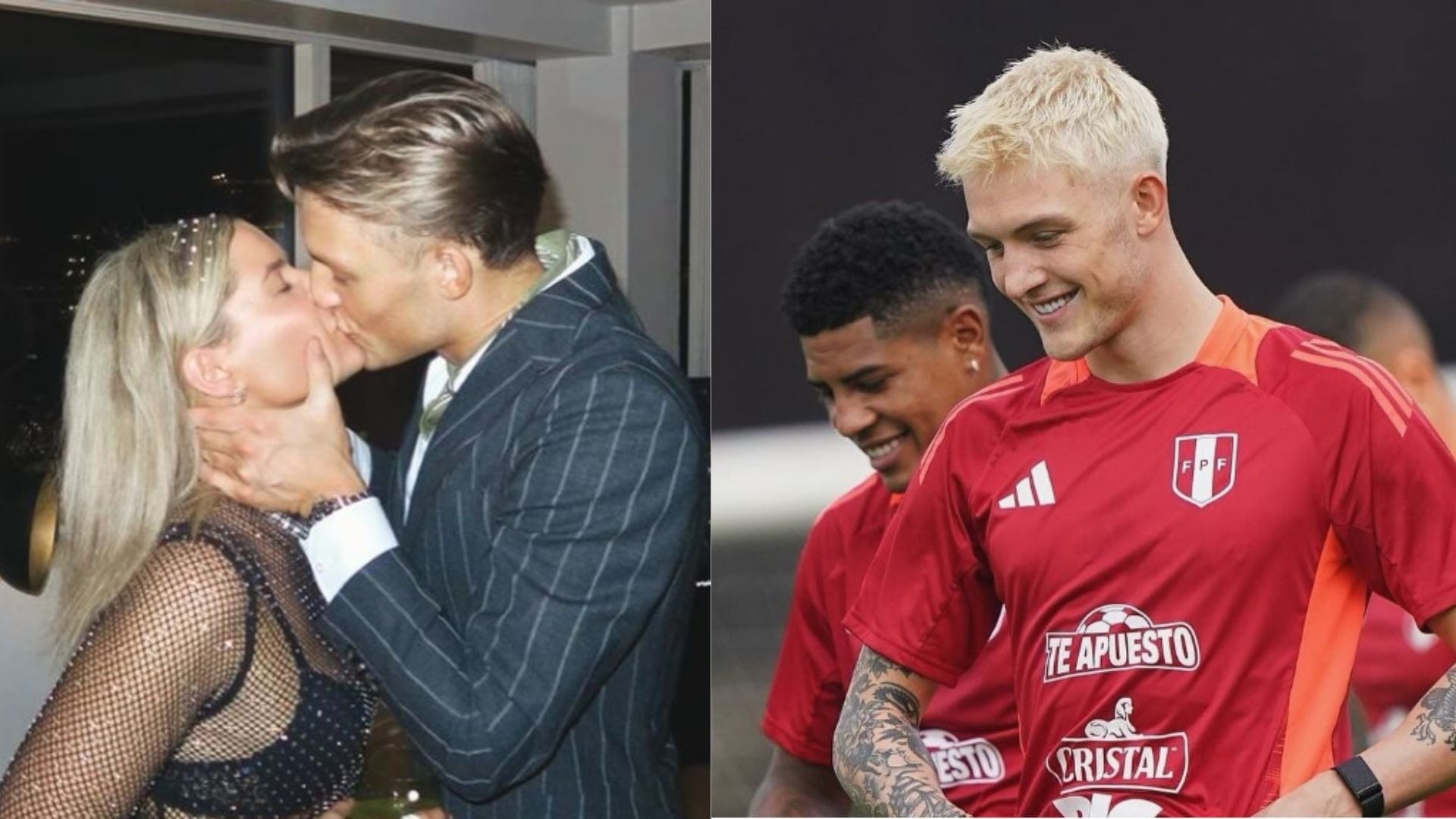 Oliver Sonne recibe dulce mensaje de su novia tras brillar con la selección peruana en partido amistoso. | Instagram/Oliver Sonne/Isabella Taulund