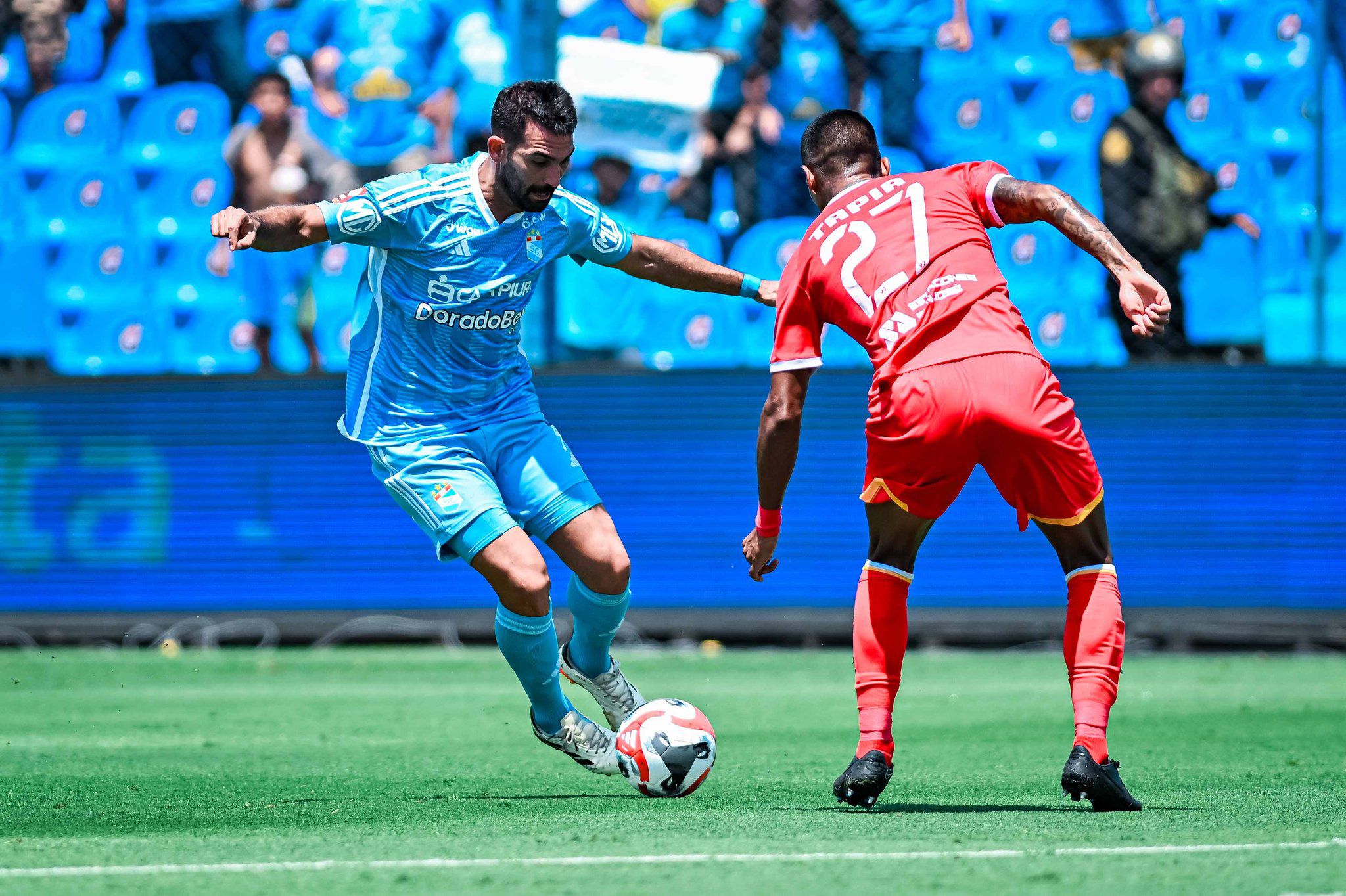 Martín Cauteruccio no pudo anotar gol en Sporting Cristal vs Atlético Grau. - créditos: Sporting Cristal