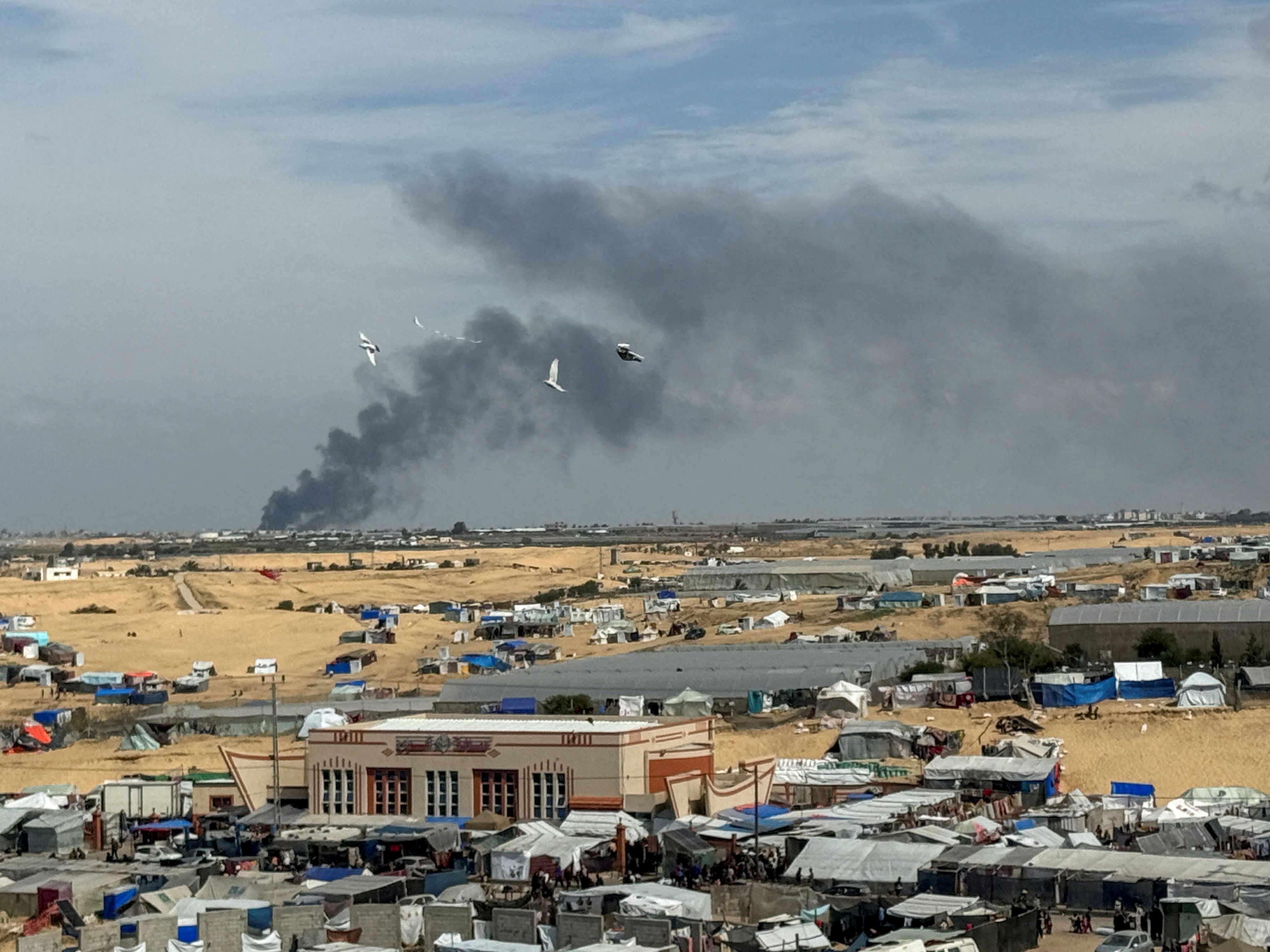 Las Fuerzas de Defensa de Israel neutralizaron a 18 terroristas de Hamas en la Franja de Gaza. (REUTERS/Bassam Masoud)
