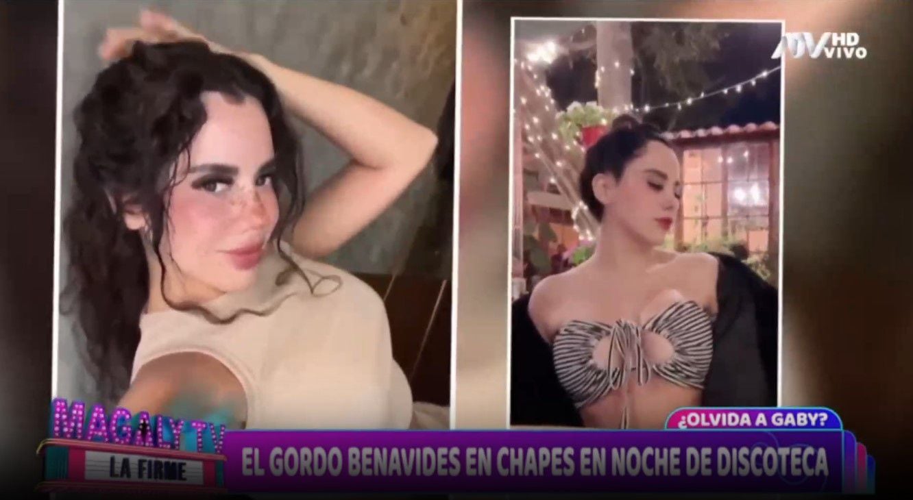 Alfredo Benavides es captado besando a mujer, y esta niega una relación. (Captura: Magaly TV La Firme)