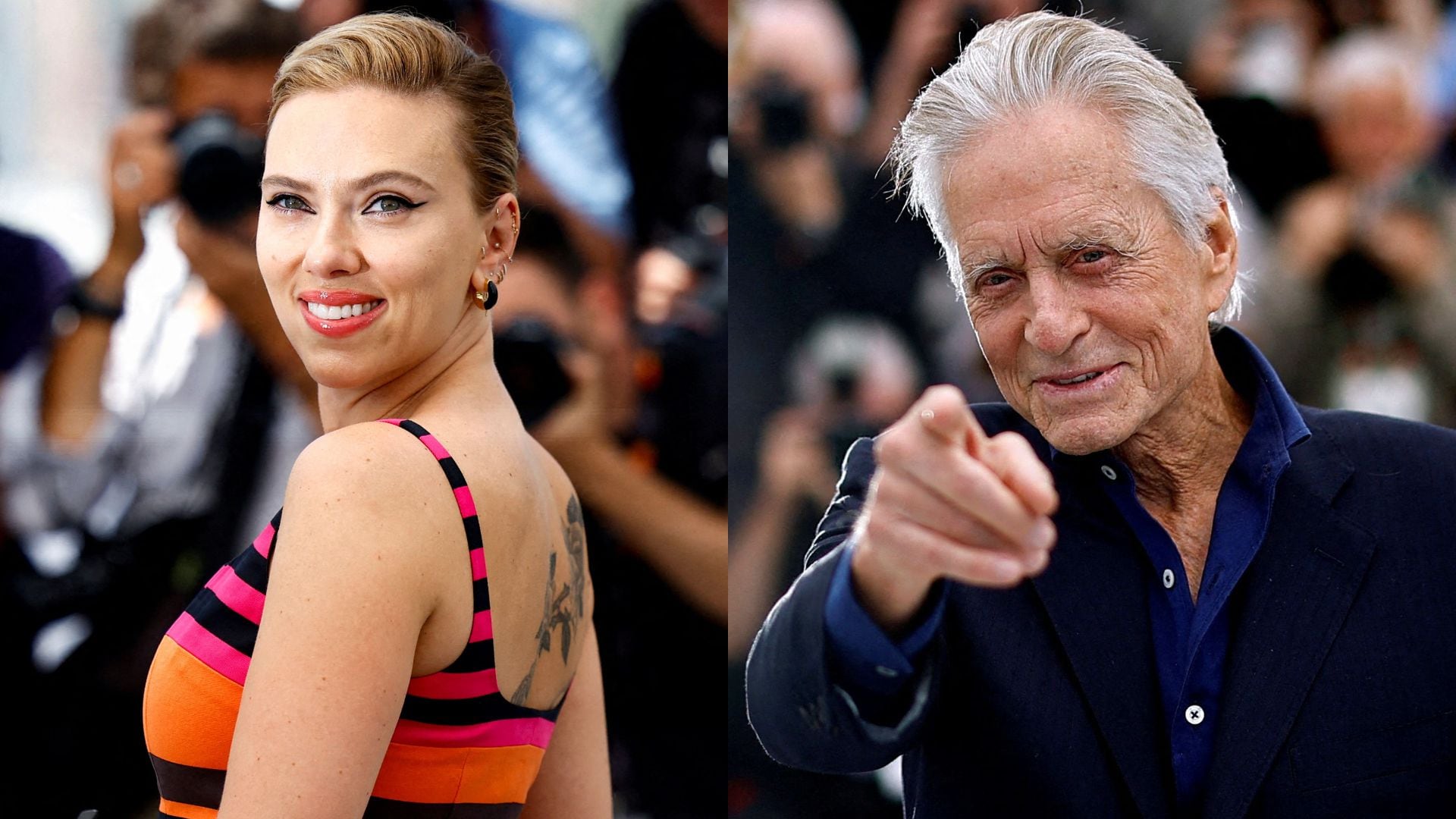 Scarlett Johansson - Michael Douglas
