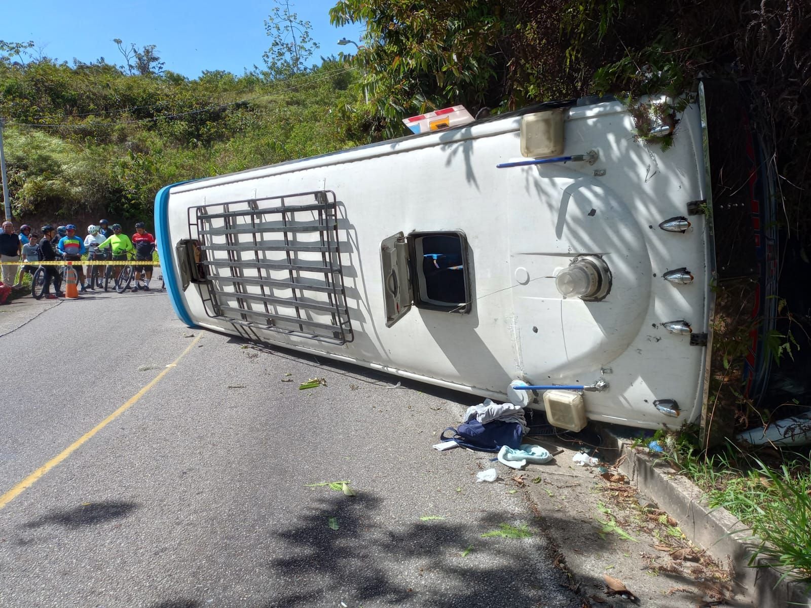 Accidente de tránsito Santa Marta - crédito @DTFloridablanca/X