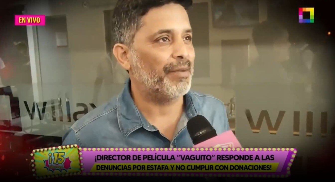 Director de ‘Vaguito’ responde a acusaciones de incumplimiento en donaciones a albergues. (Captura: Amor y fuego)