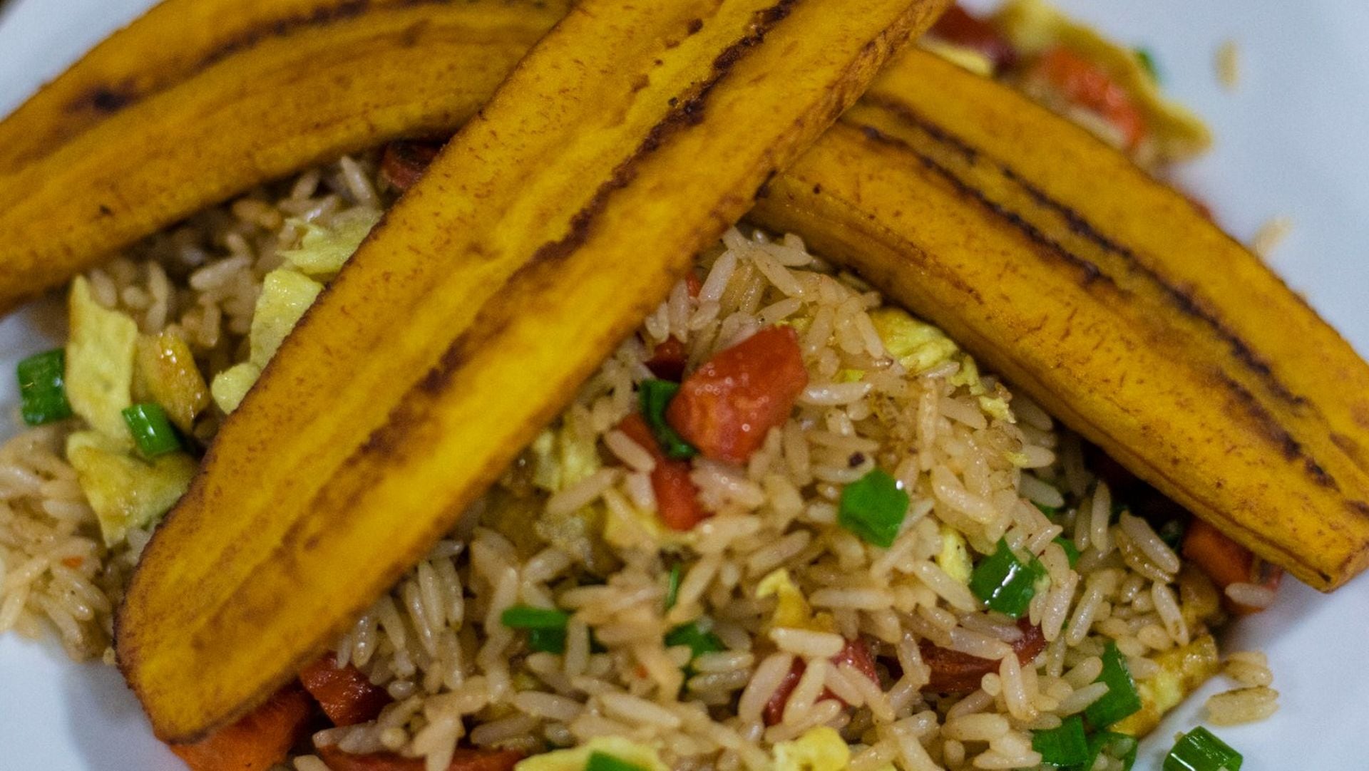 Arroz chaufa al estilo de la selva