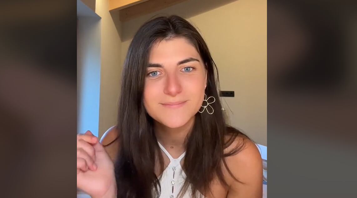 Captura de pantalla del video de @marionsfalomi. (TikTok)