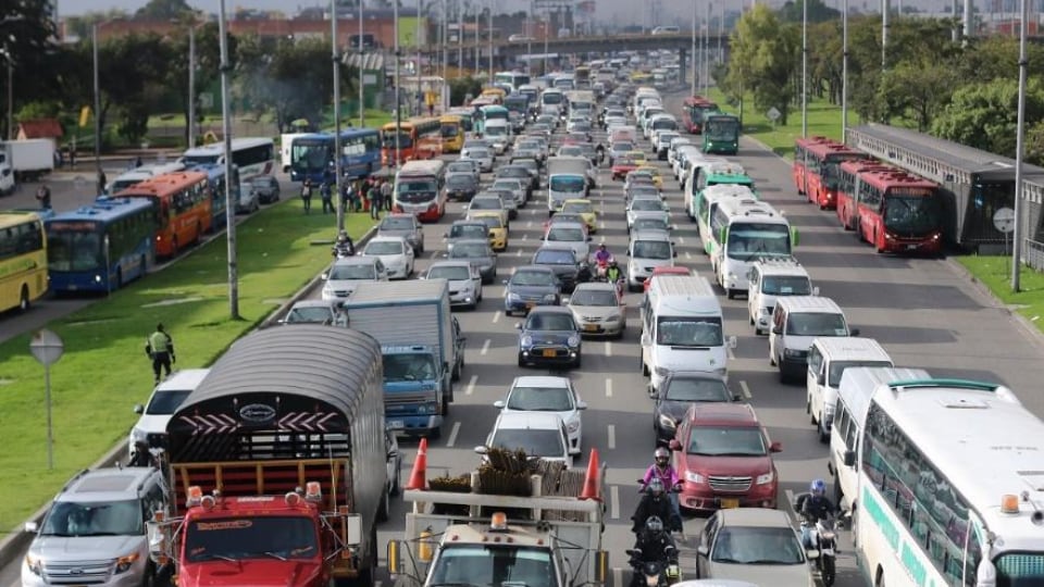 Carril escolar - Bogotá - Rutas