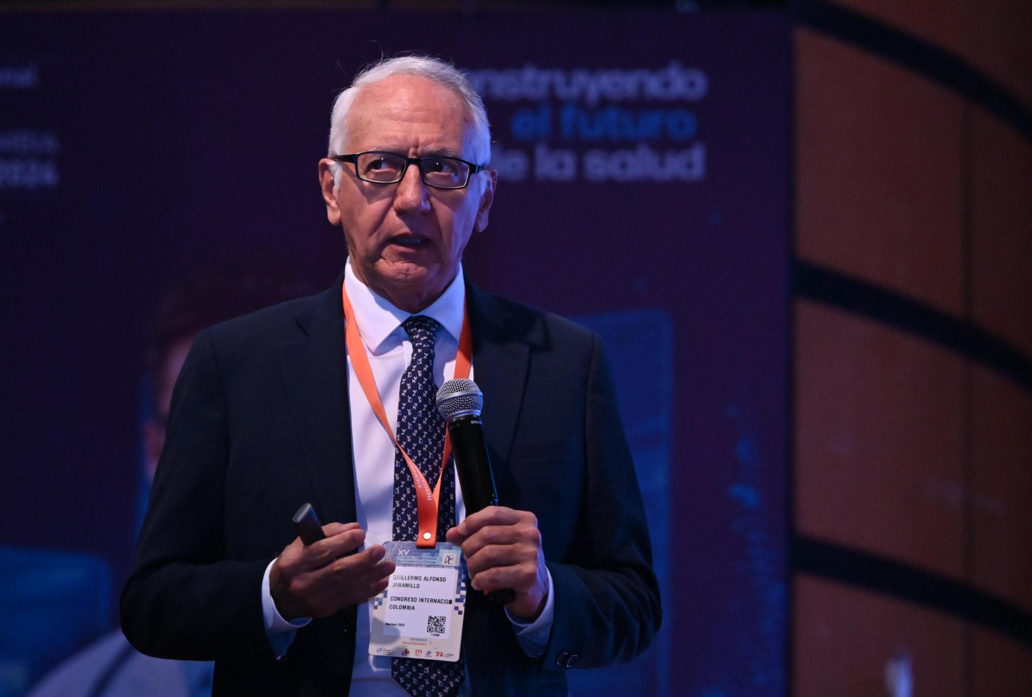 Guillermo Alfonso Jaramillo, ministro de Salud, durante el XV Congreso Internacional de Hospitales y Clínicas - crédito Achc