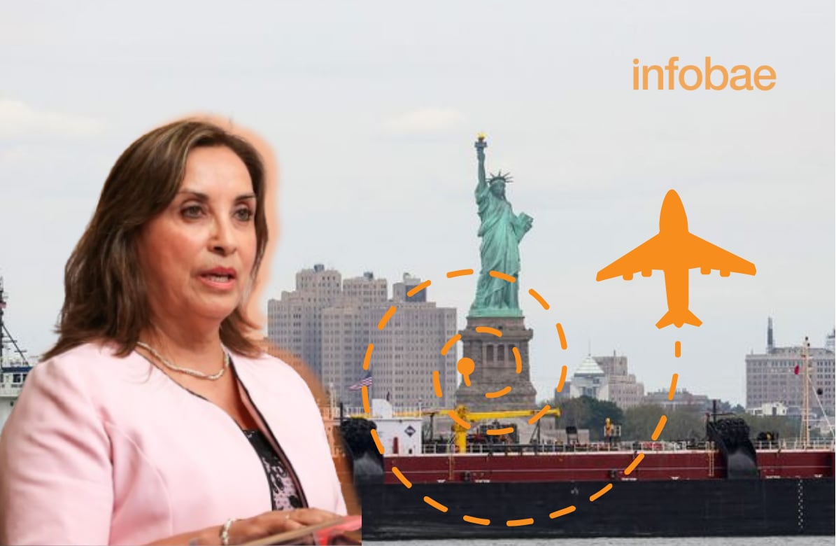 La última vez que la presidenta viajó a Estados Unidos fue en noviembre de 2023. (Foto: Composición Infobae)